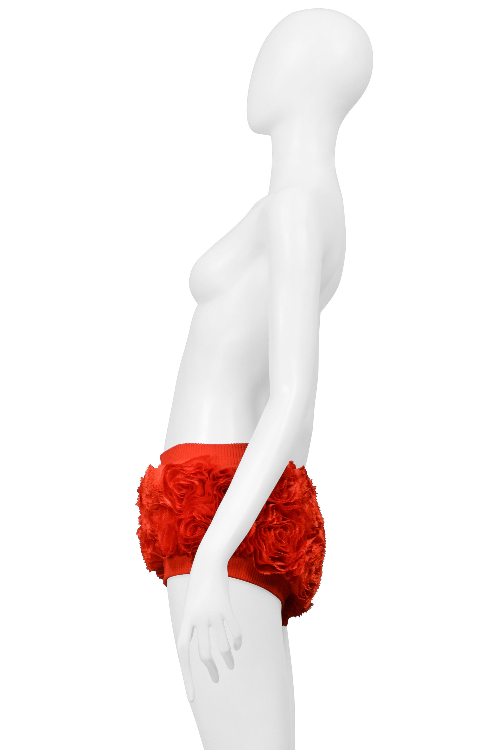 RED ROSE RUFFLE BLOOMERS