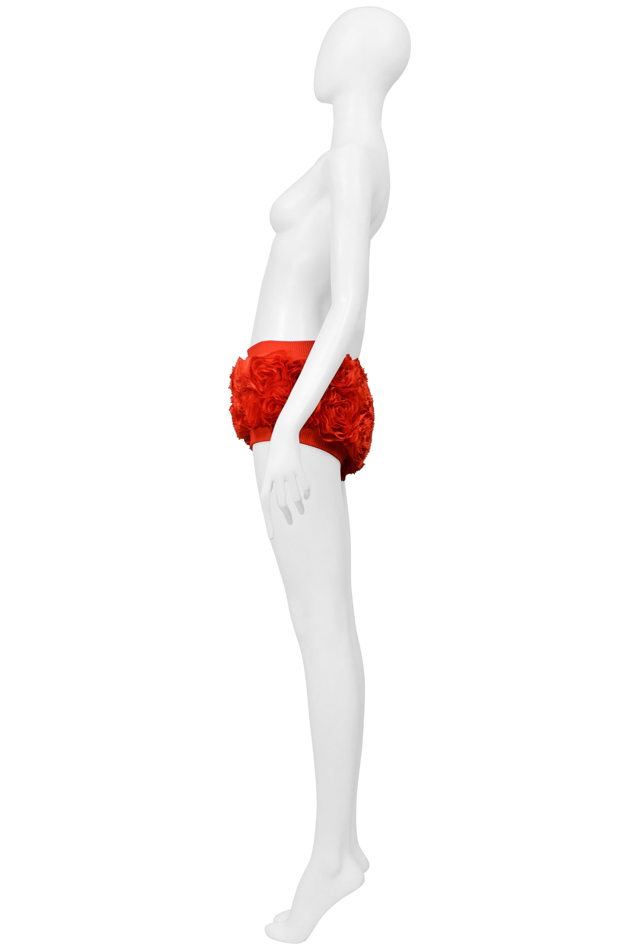 RED ROSE RUFFLE BLOOMERS