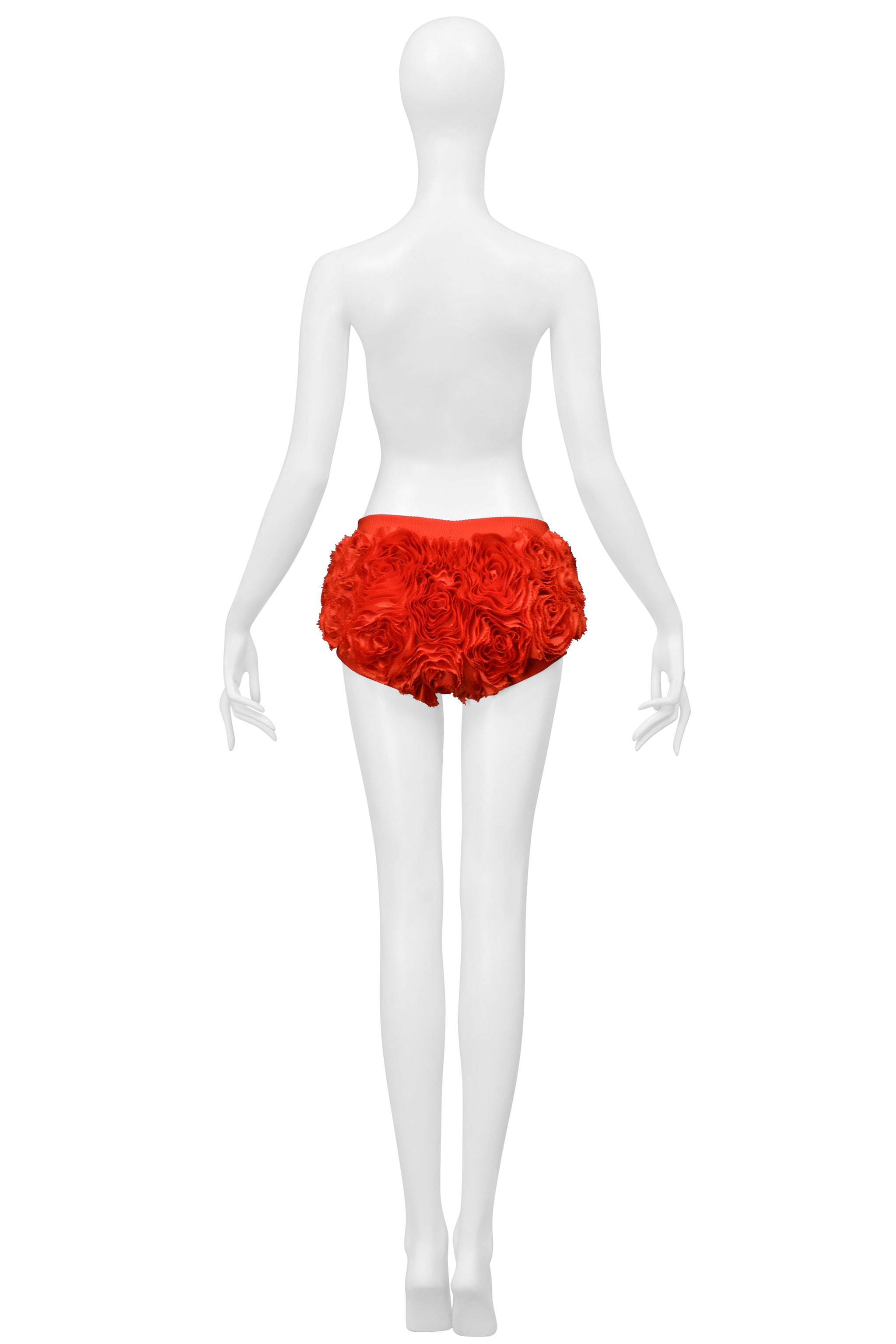 RED ROSE RUFFLE BLOOMERS