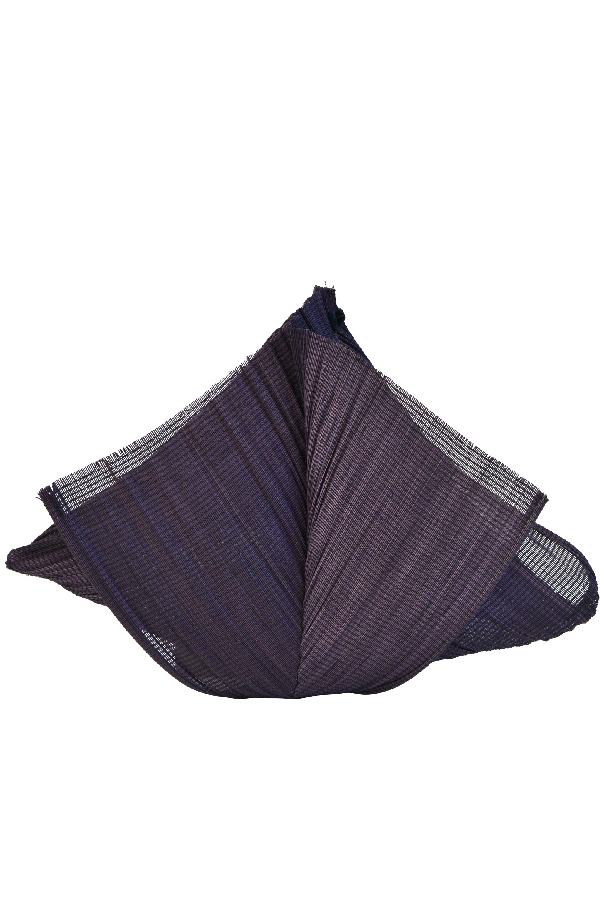 VINTAGE CELINE ROBERT BLACK RAFFIA SCULPTURAL CLUTCH BAG