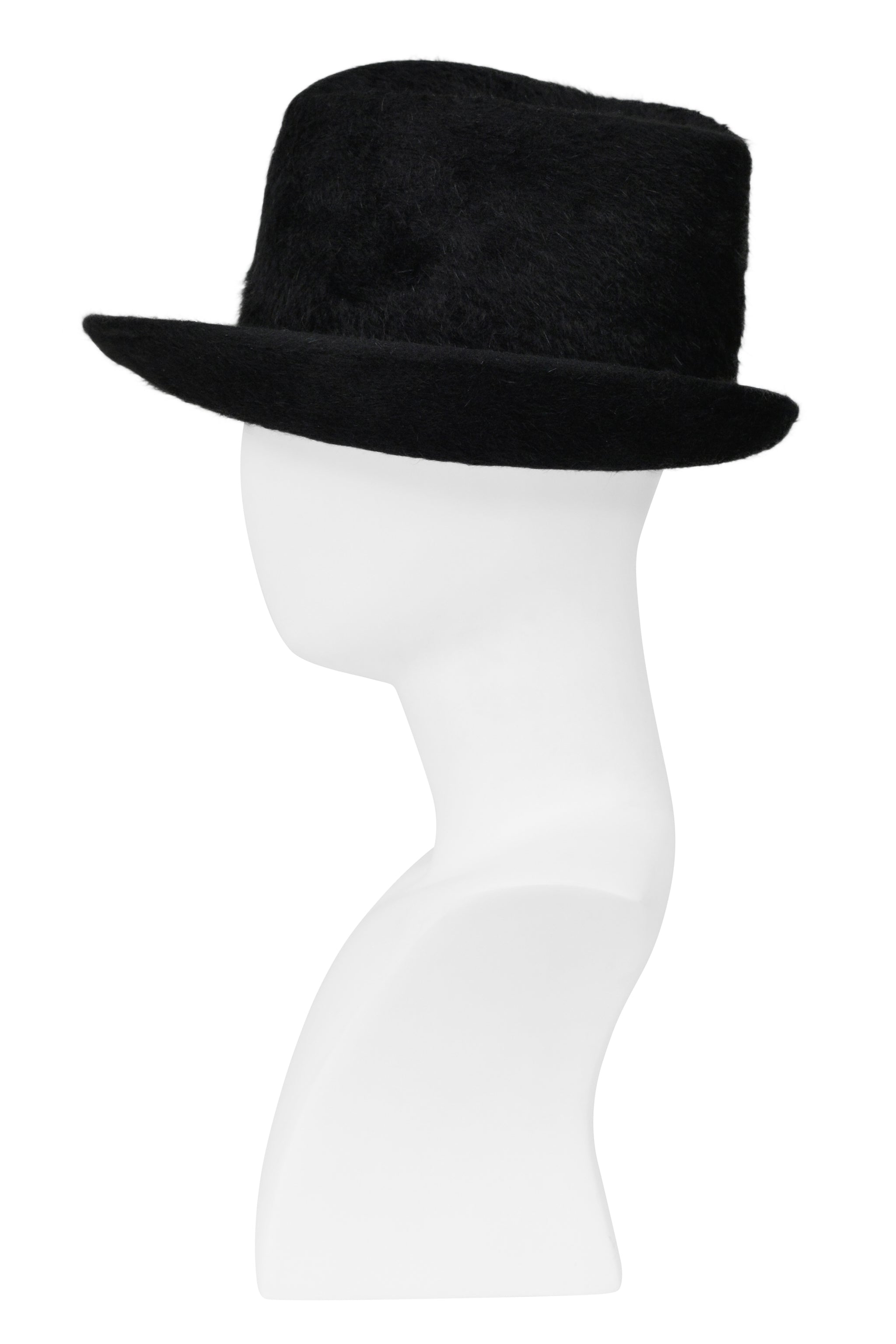 PHILLIP TREACY BLACK FANCY ASYMMETRICAL HAT