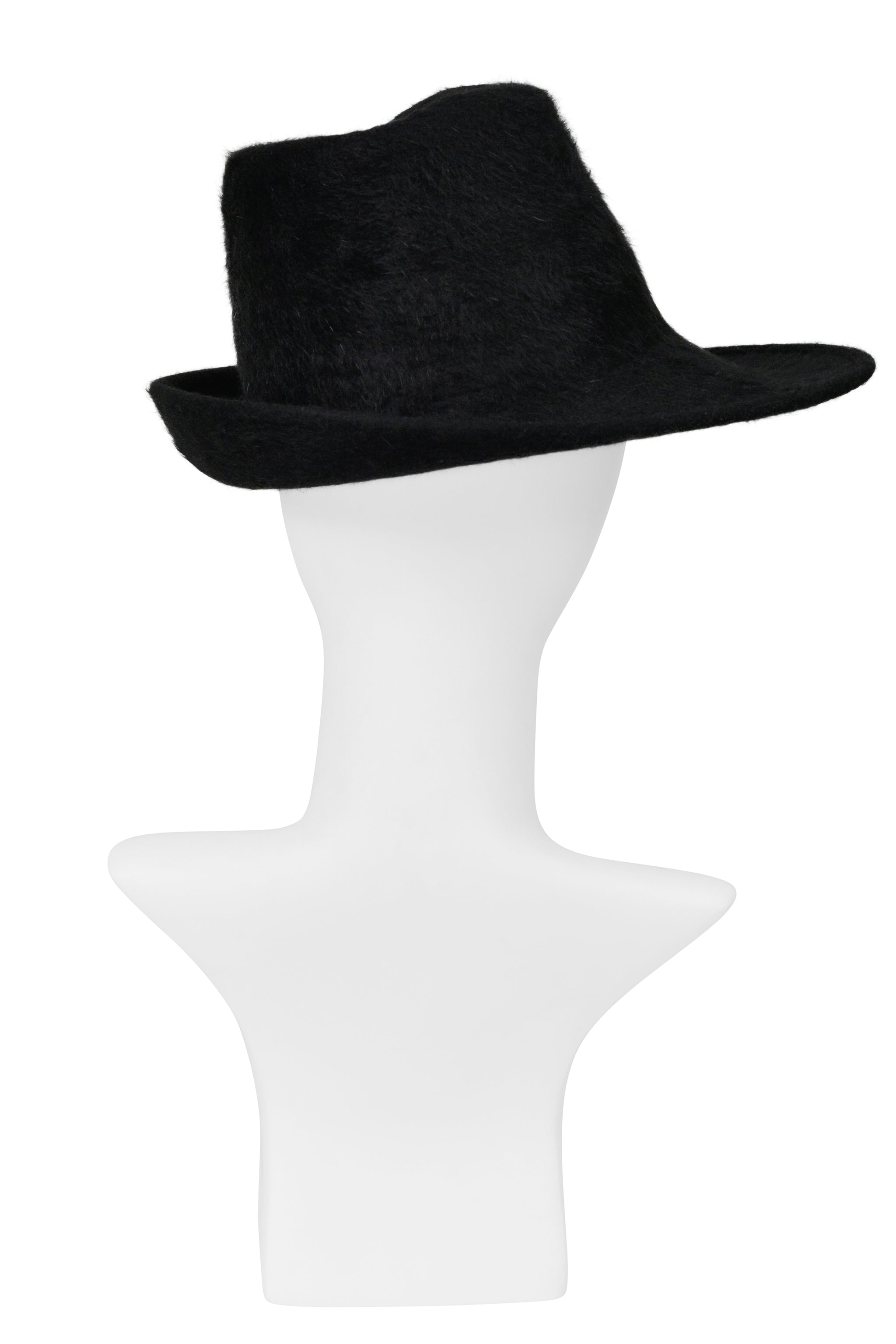PHILLIP TREACY BLACK FANCY ASYMMETRICAL HAT