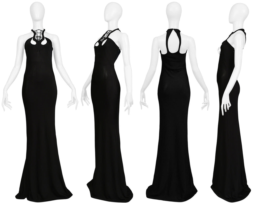 Floor Length Black Formal Dress Sofia