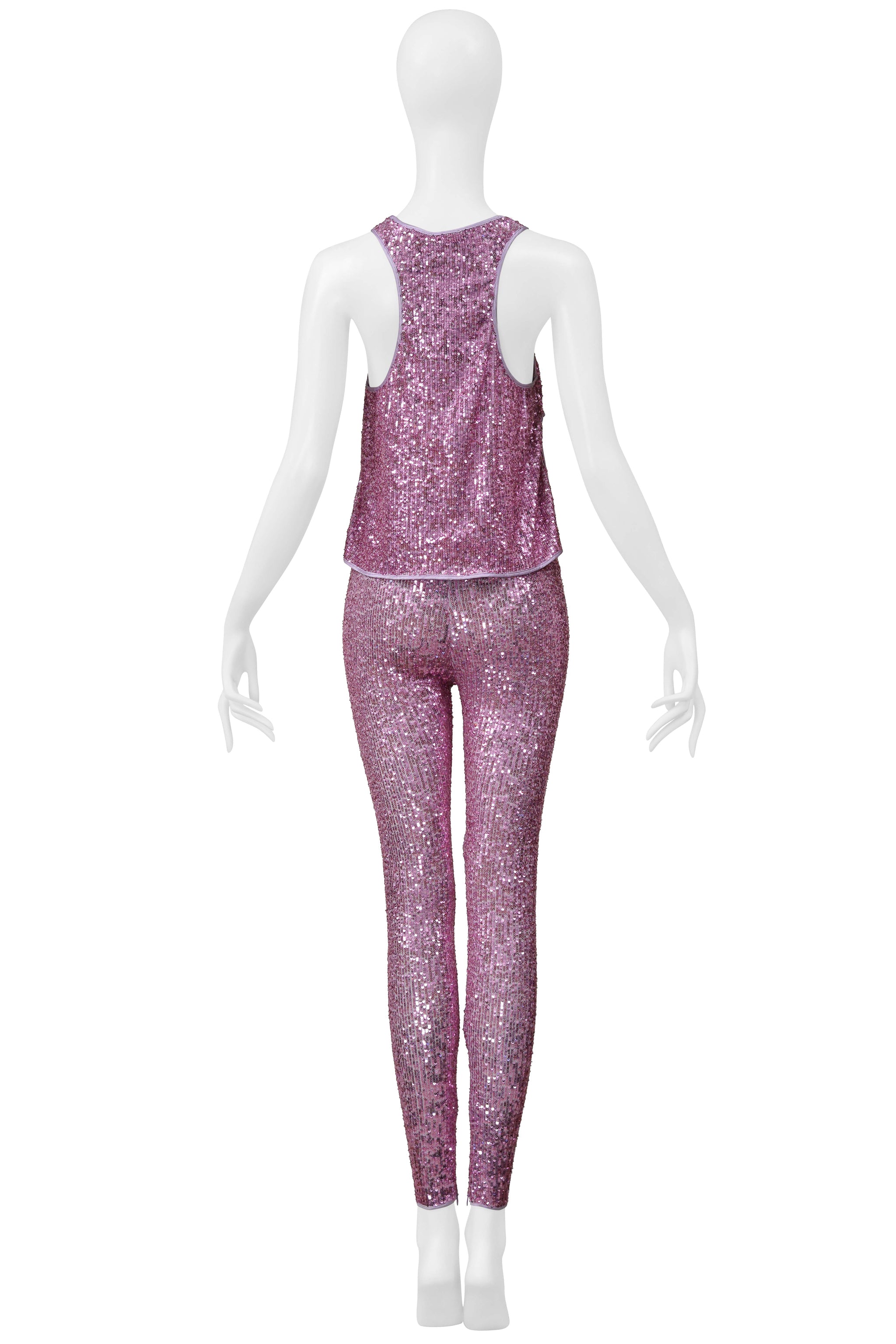 TOM FORD PINK SEQUIN ENSEMBLE 2022