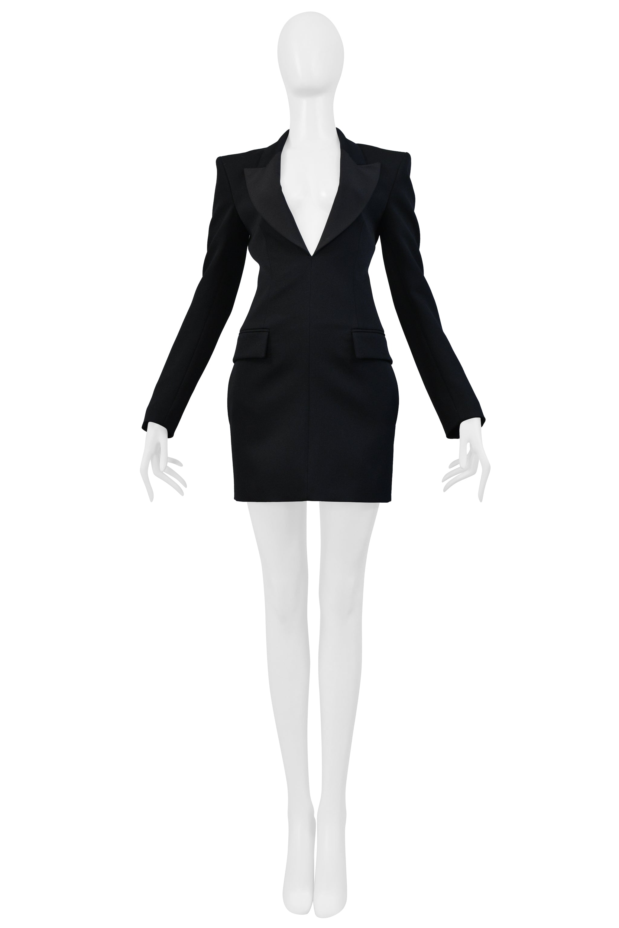 VALENTINO BLACK TUXEDO DRESS