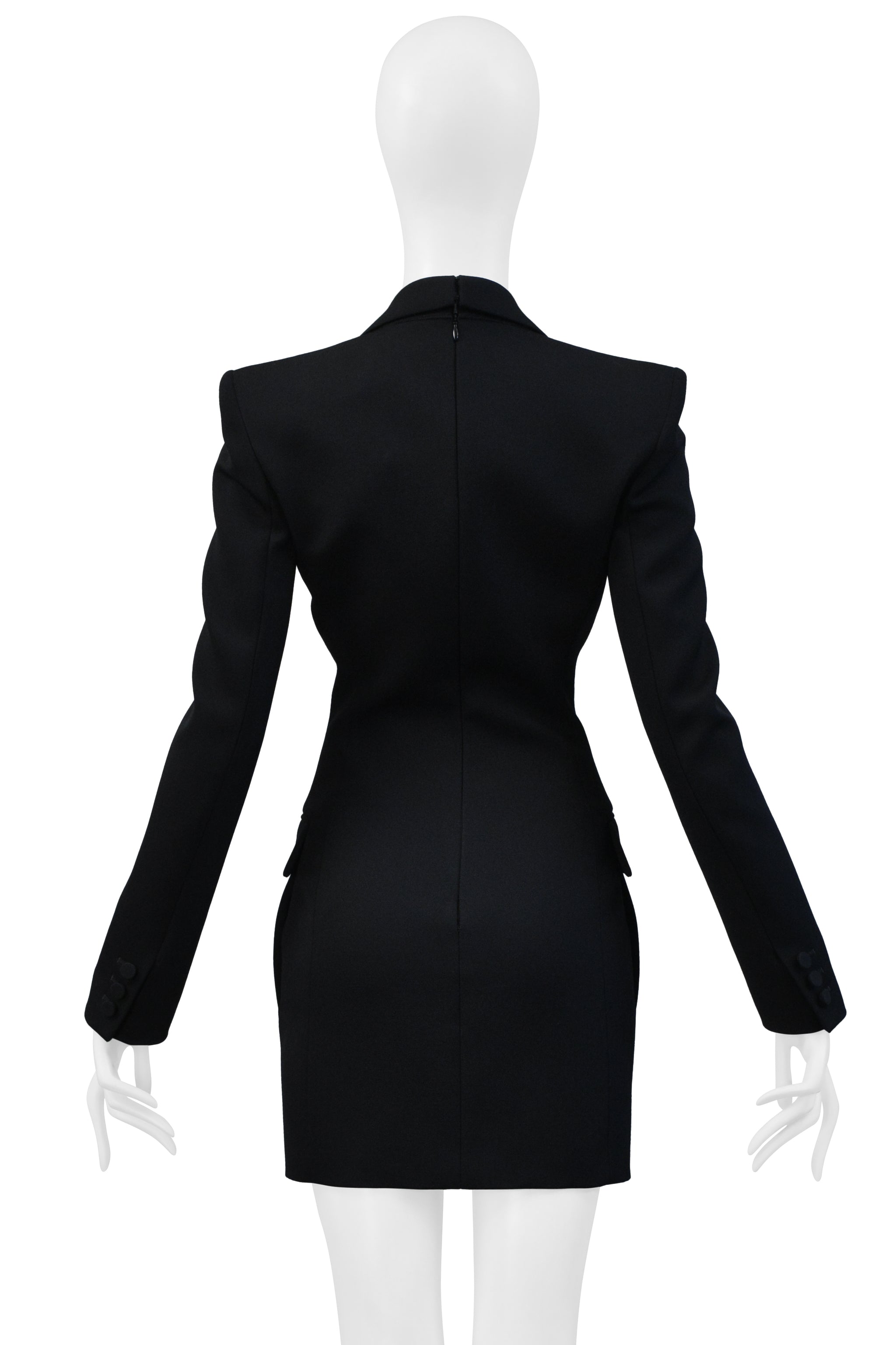 VALENTINO BLACK TUXEDO DRESS