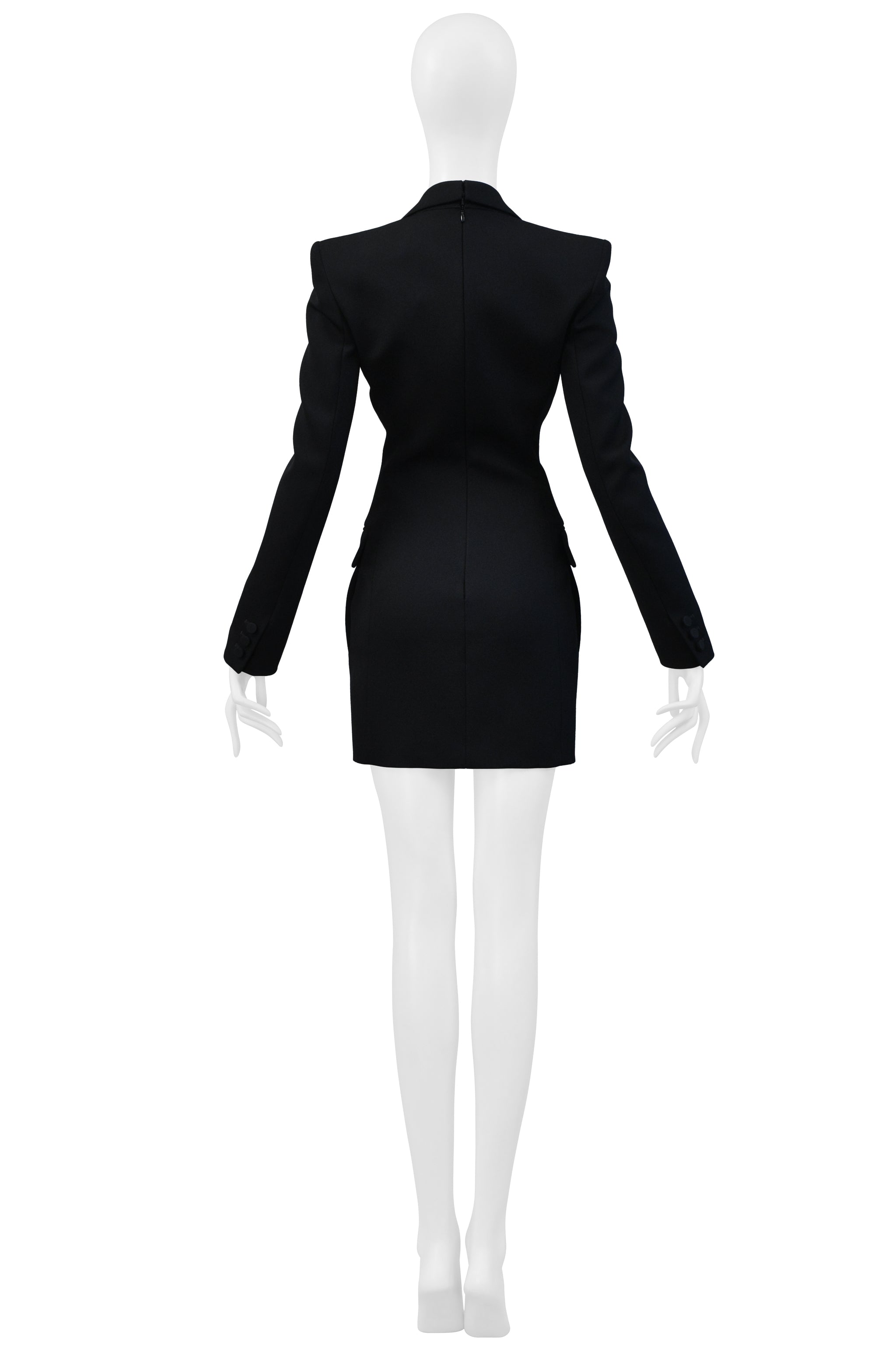 VALENTINO BLACK TUXEDO DRESS