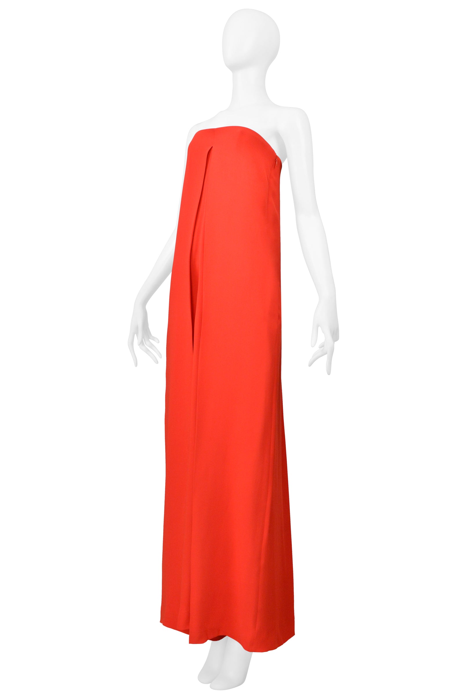 VALENTINOREDSTRAPLESSJUMPSUITW