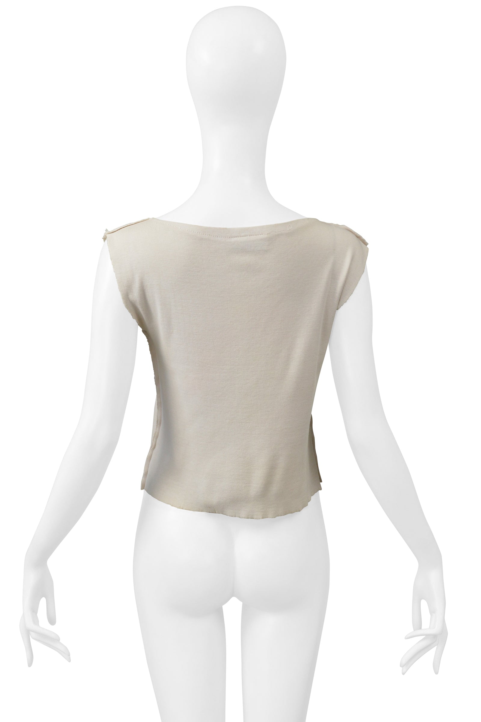 GOD MALCOLM McLAREN ノースリーブ　Tee Vintage Designer Vivienne Westwood Clothing