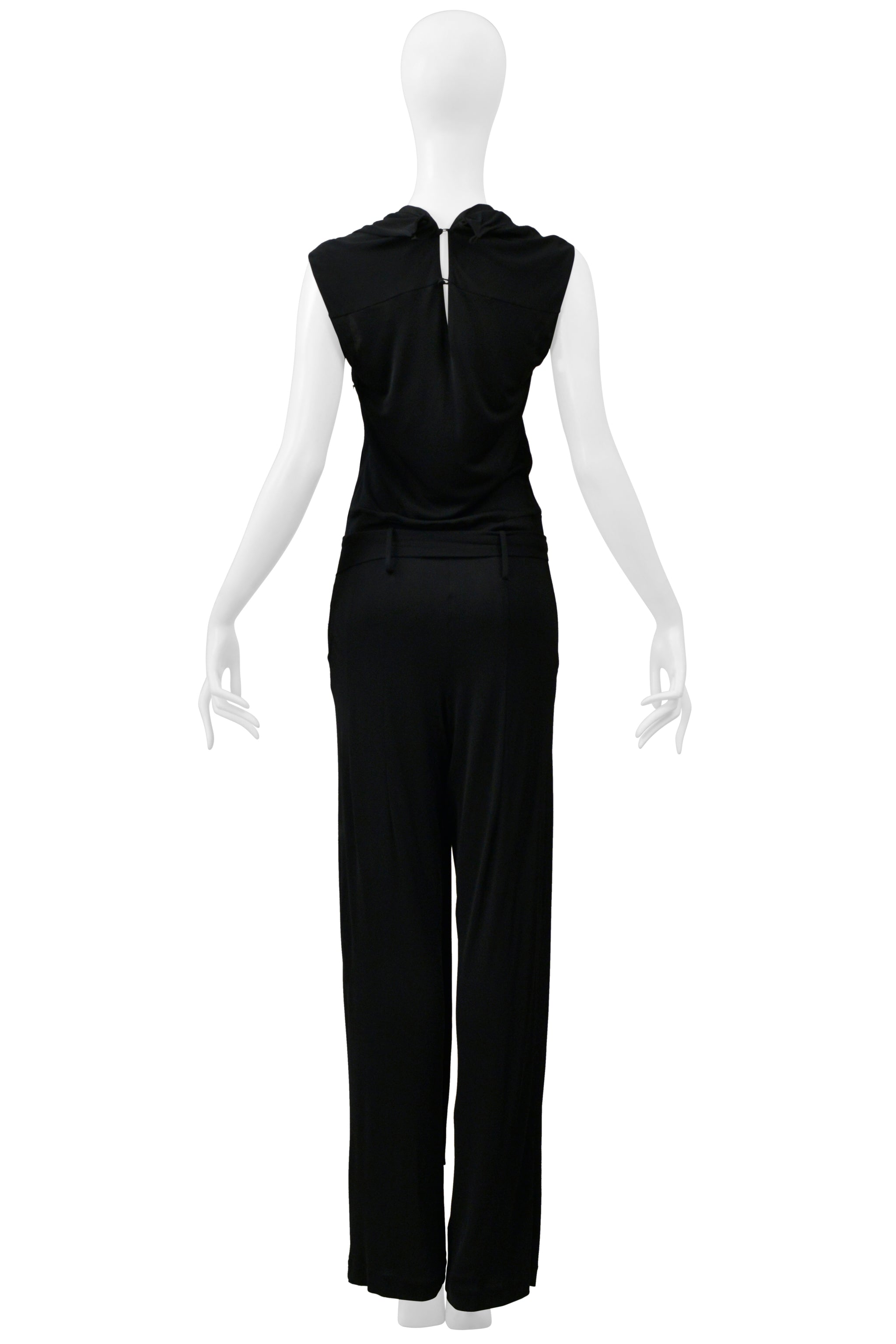 YSL BY STEFANO PILATI BLACK JUMPSUIT