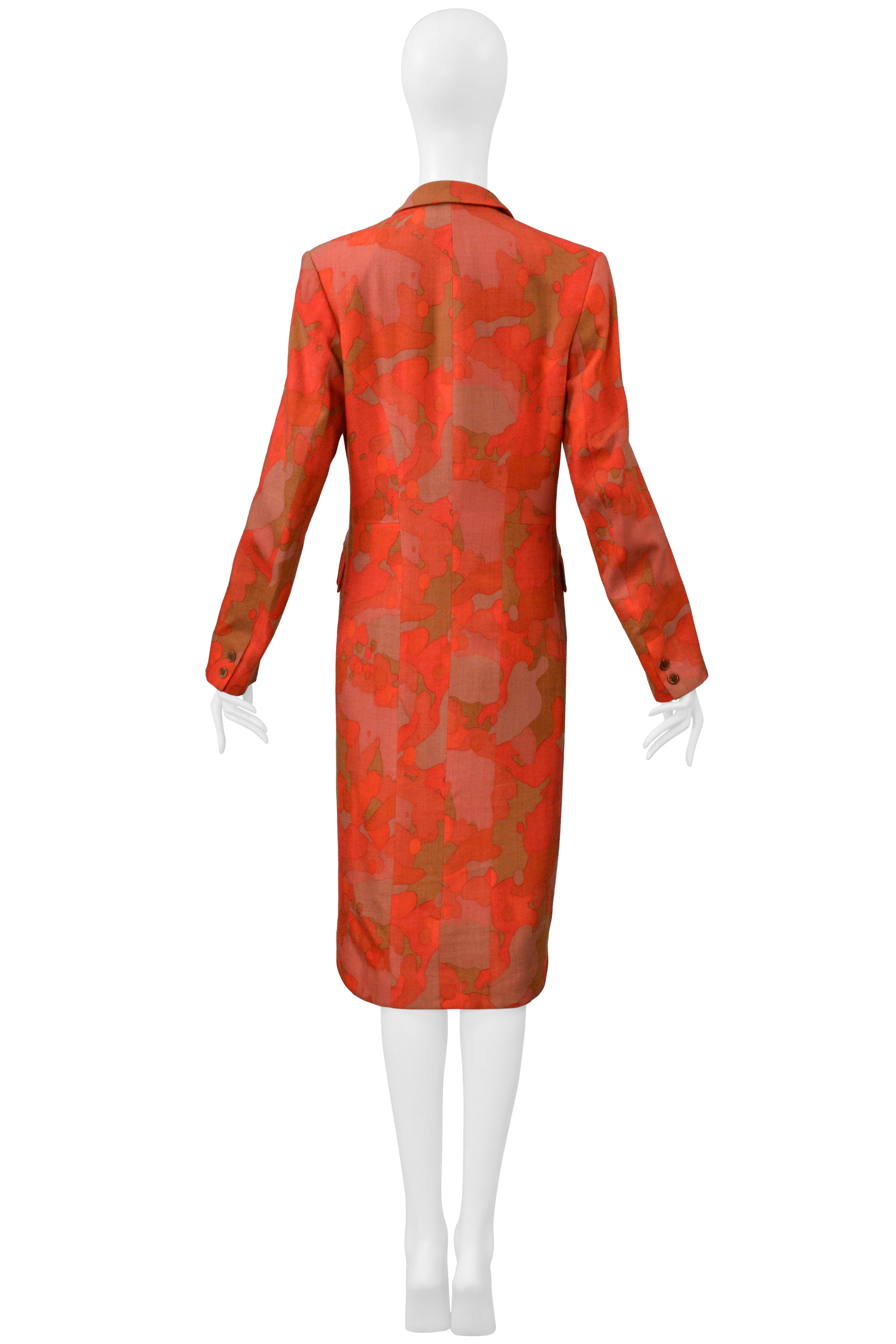 YOHJI YAMAMOTO Y'S RED CAMO BLAZER JACKET 2004-05