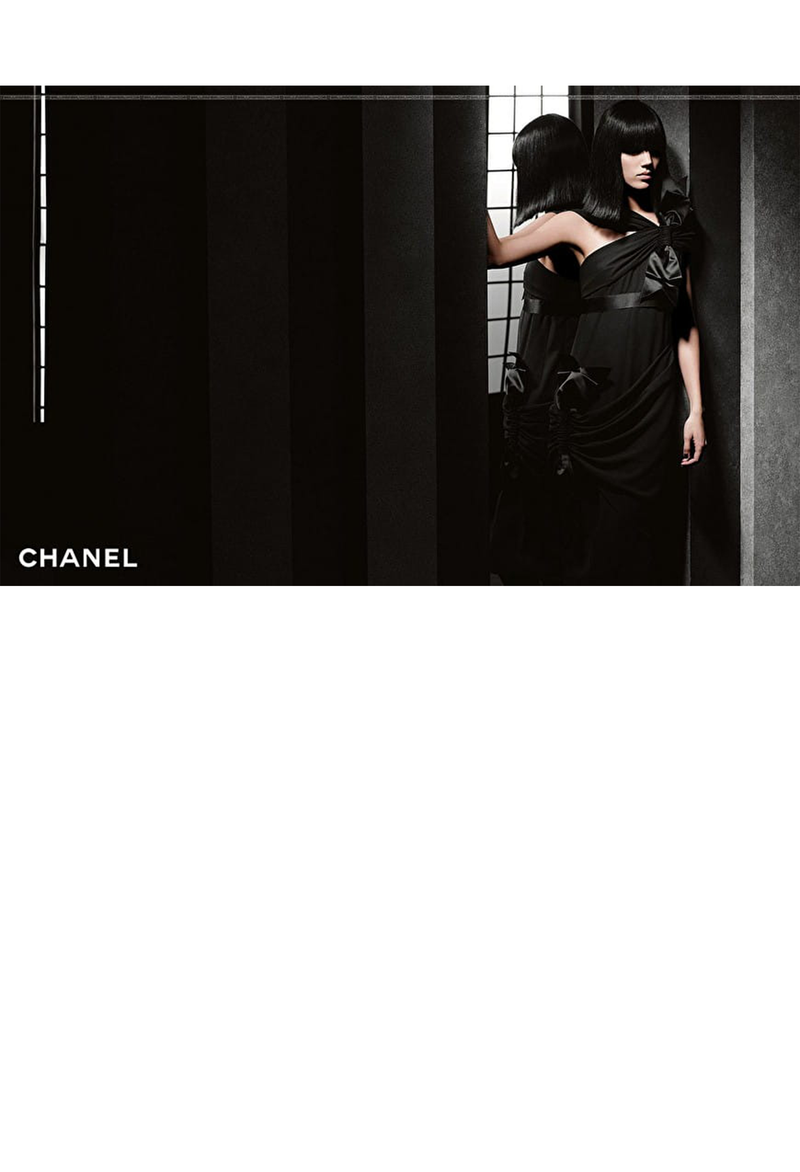 CHANEL BLACK COCKTAIL DRESS WITH BOWS 2007