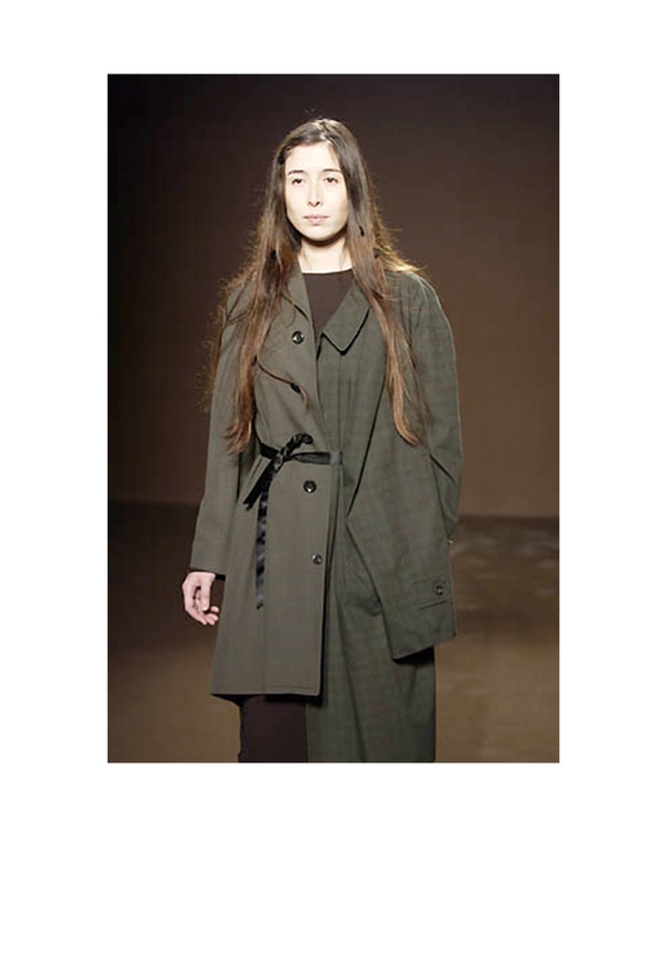 MAISON MARTIN MARGIELA ARTISANAL RECONSTRUCTED DUST COAT AW 2002