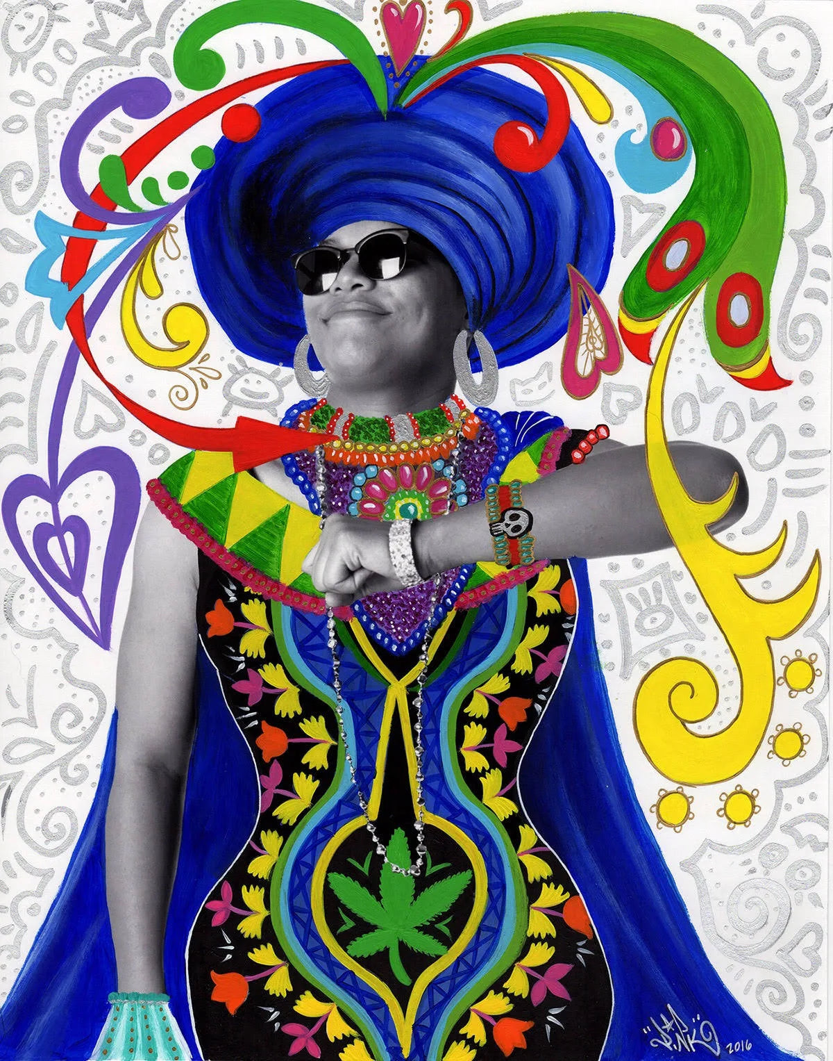 THE MASH UP: HIP-HOP PHOTOS REMIXED BY ICONIC GRAFFITI ARTISTS