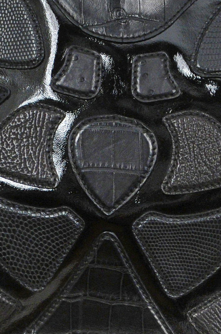 ALEXANDER MCQUEEN RARE LIMITED EDITION BRASS ARMOR BAG 2007