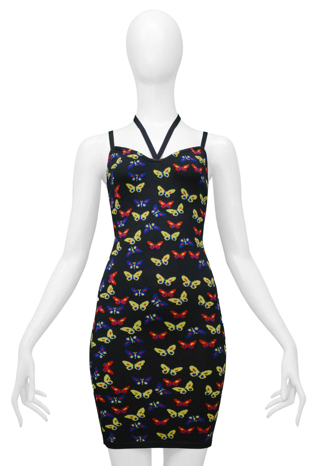 ワンピース ALAIA JAPANESE POPLIN SLEEVELESS DRESS ALAÏA BELTED MIDI JAPANESE POPLIN DRESS | ALAÏA TR