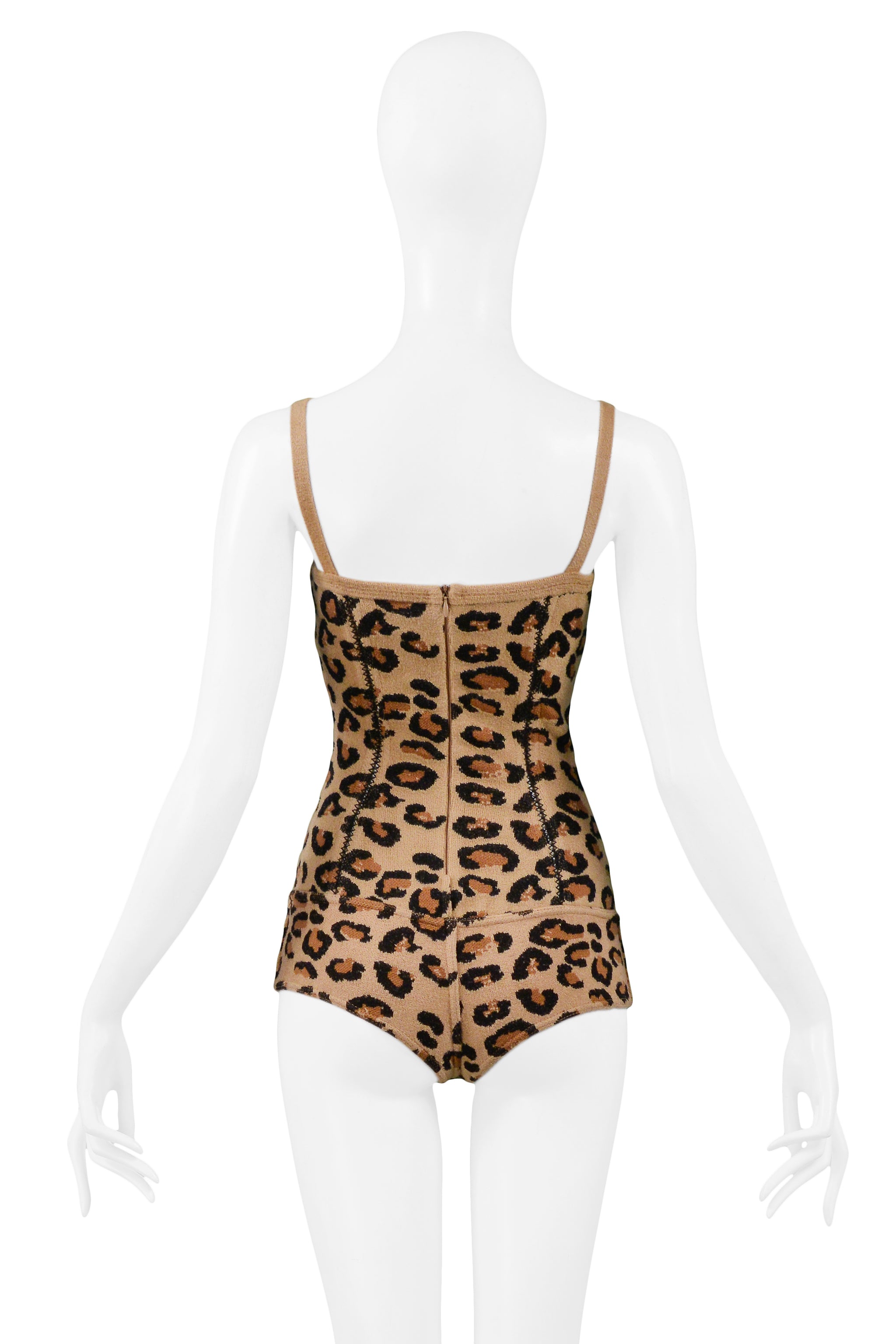 ALAIA LEOPARD BODYSUIT 1991