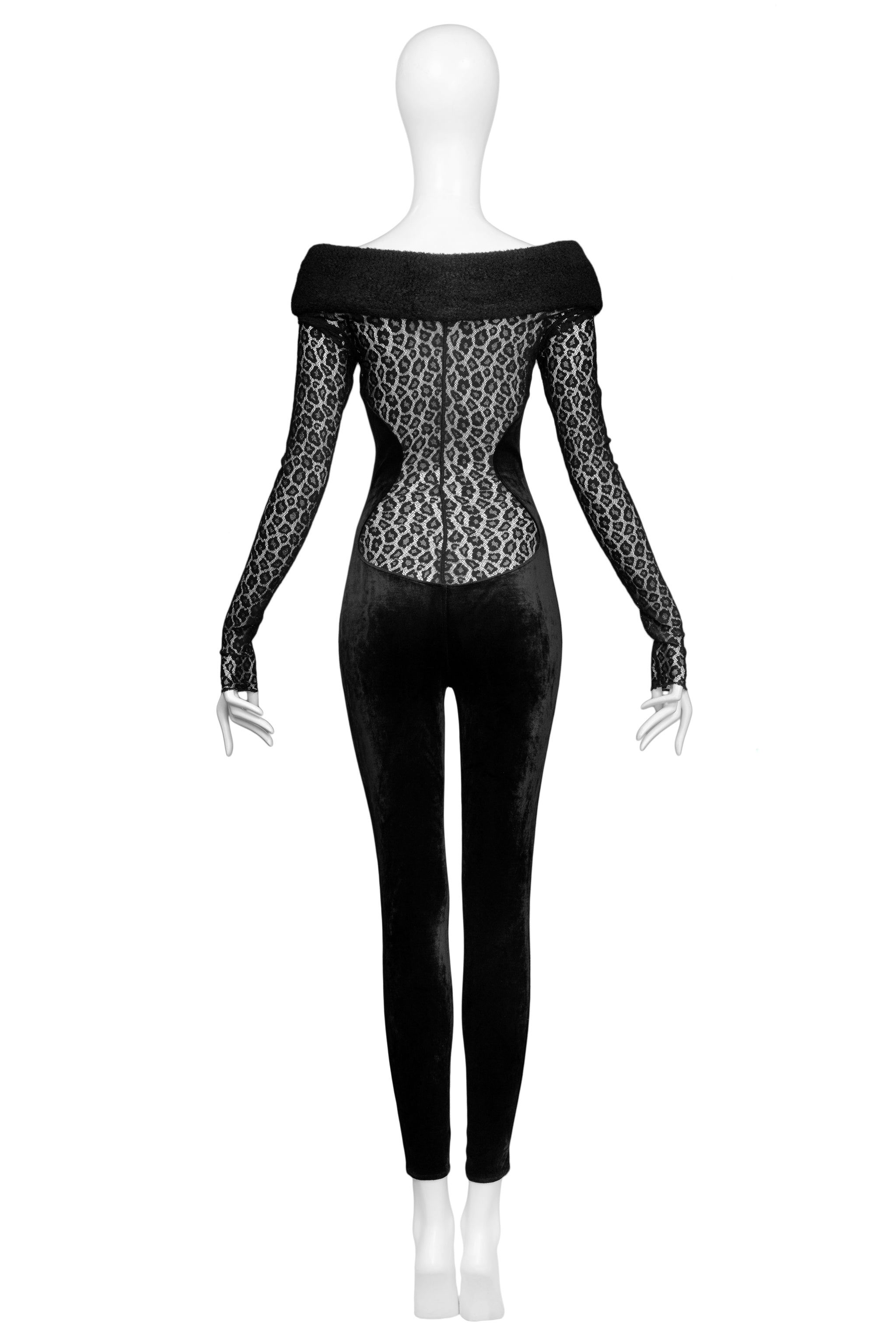ALAIA LACE CUTOUT ENSEMBLE 1991