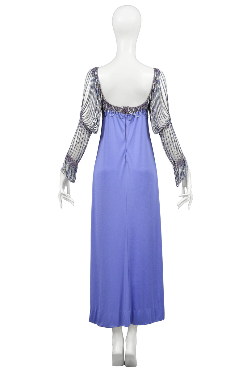 AZZARO ICONIC 1970S CHAIN GOWN