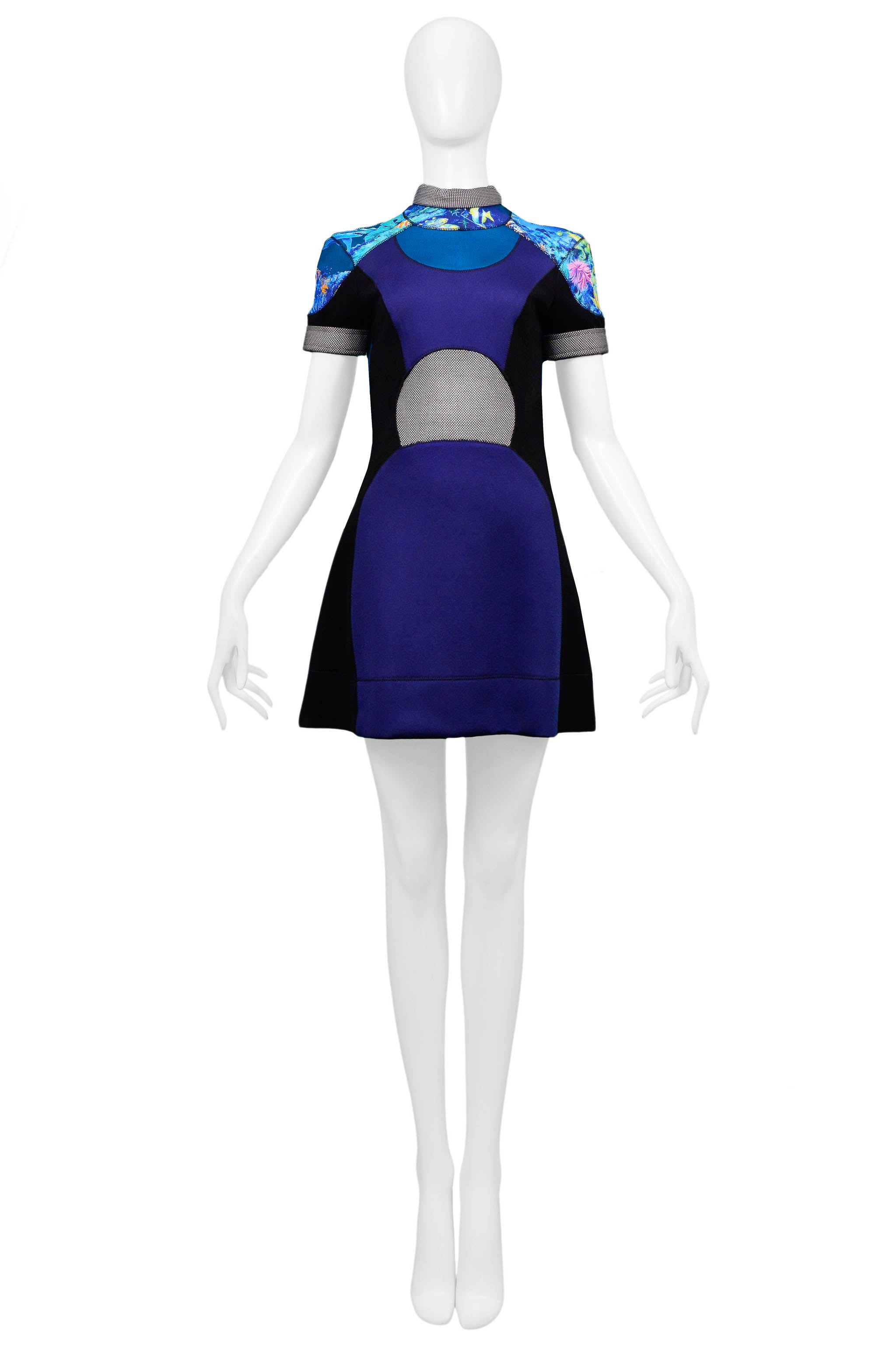 BALENCIAGA NEOPRENE SCUBA DRESS 2003