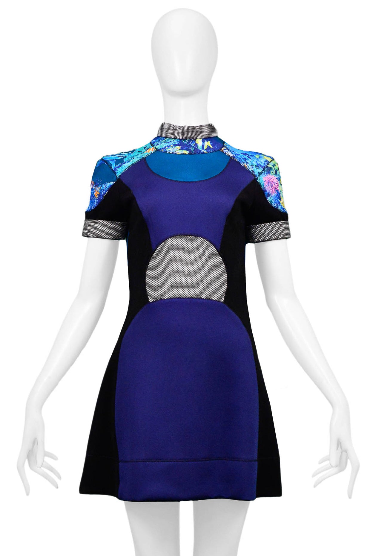BALENCIAGA NEOPRENE SCUBA DRESS 2003