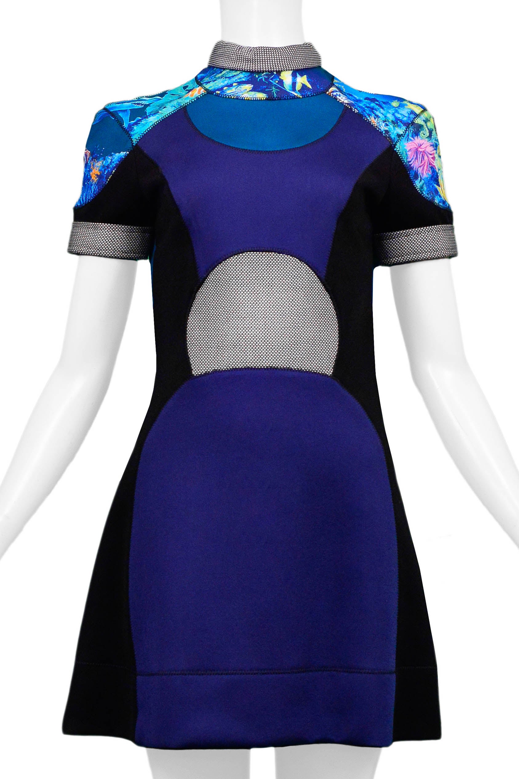 BALENCIAGA NEOPRENE SCUBA DRESS 2003