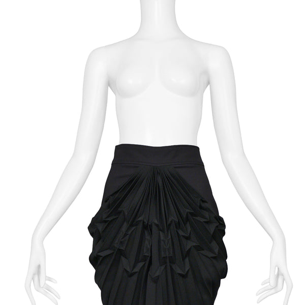 ミニスカート BALENCIAGA Women Mini Skirts 808788TGO081000 Black Black Deconstructed Miniskirt by Balenciaga on Sale