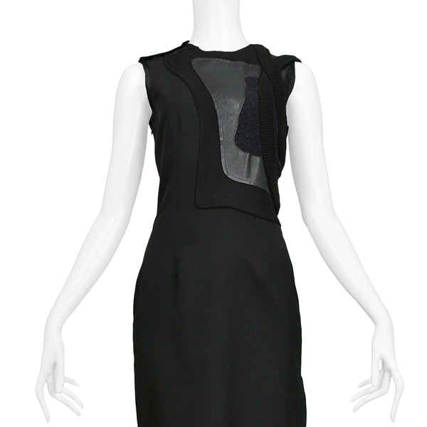 BALENCIAGA_BLACK_DRESS_W_LEATH