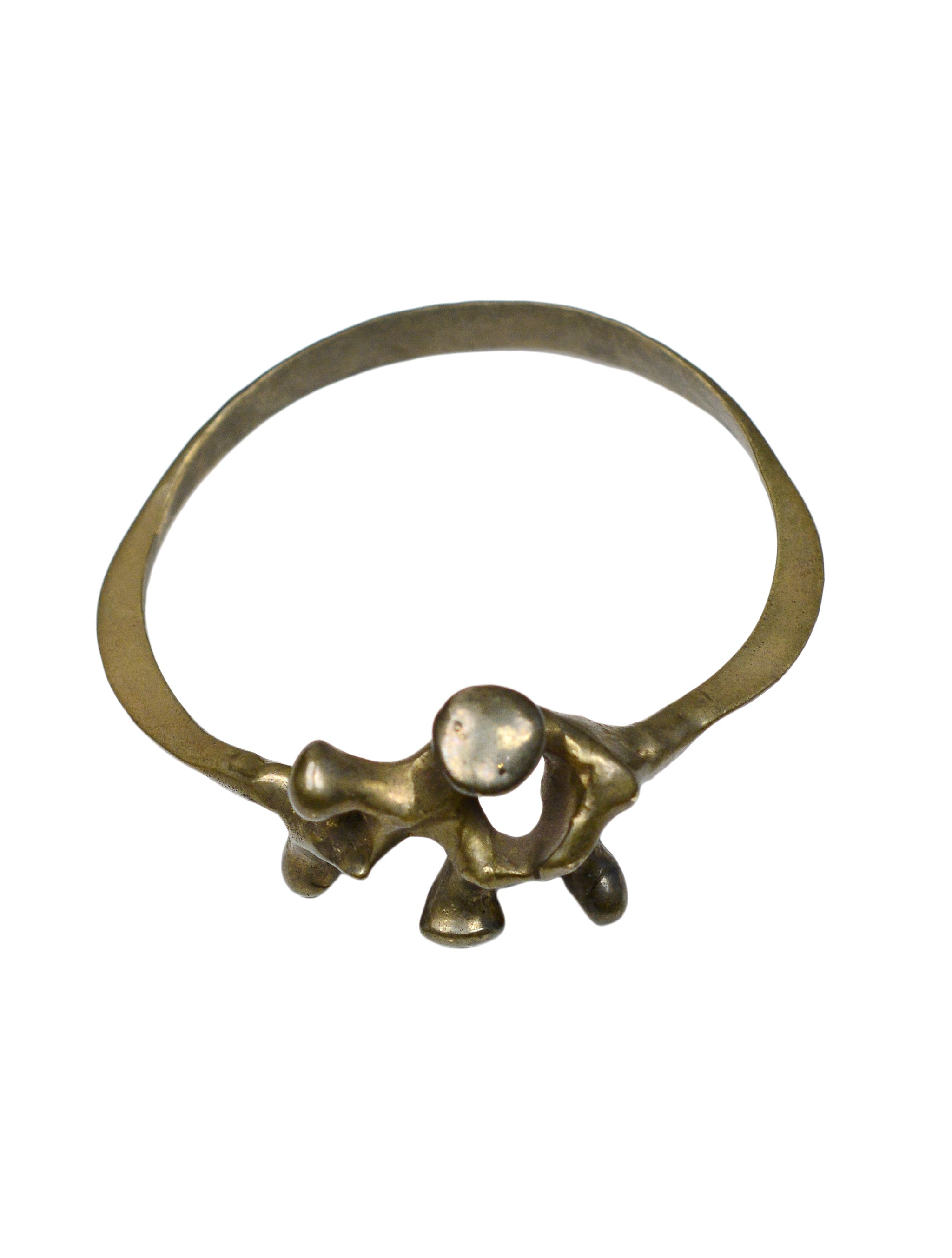 JACK BOYD BRUTALIST BRONZE SINGLE SPORE BRACELET