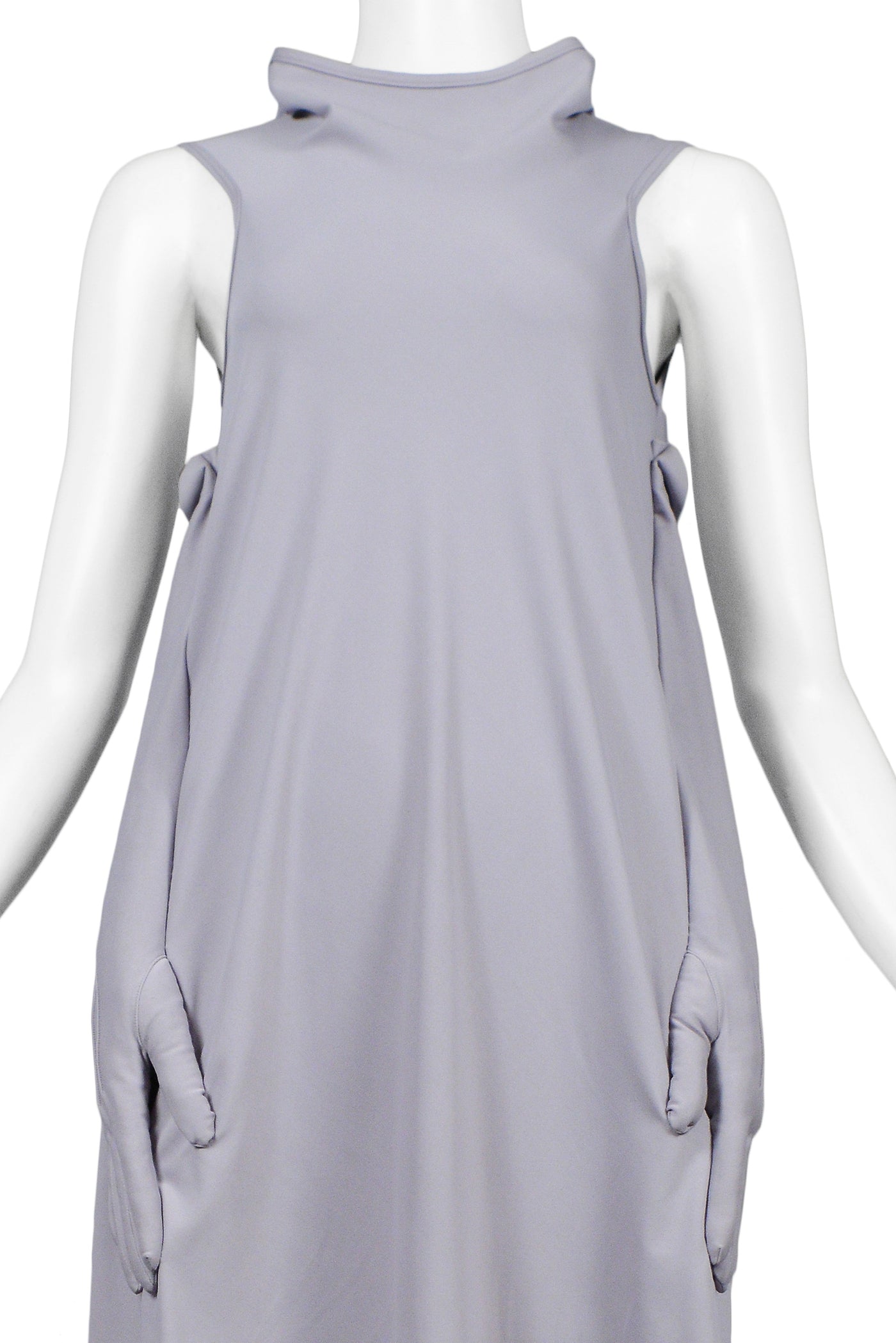 COMME DES GARCONS FW 1993 SHEER DRESS WITH WOOL PANELS – THE 543