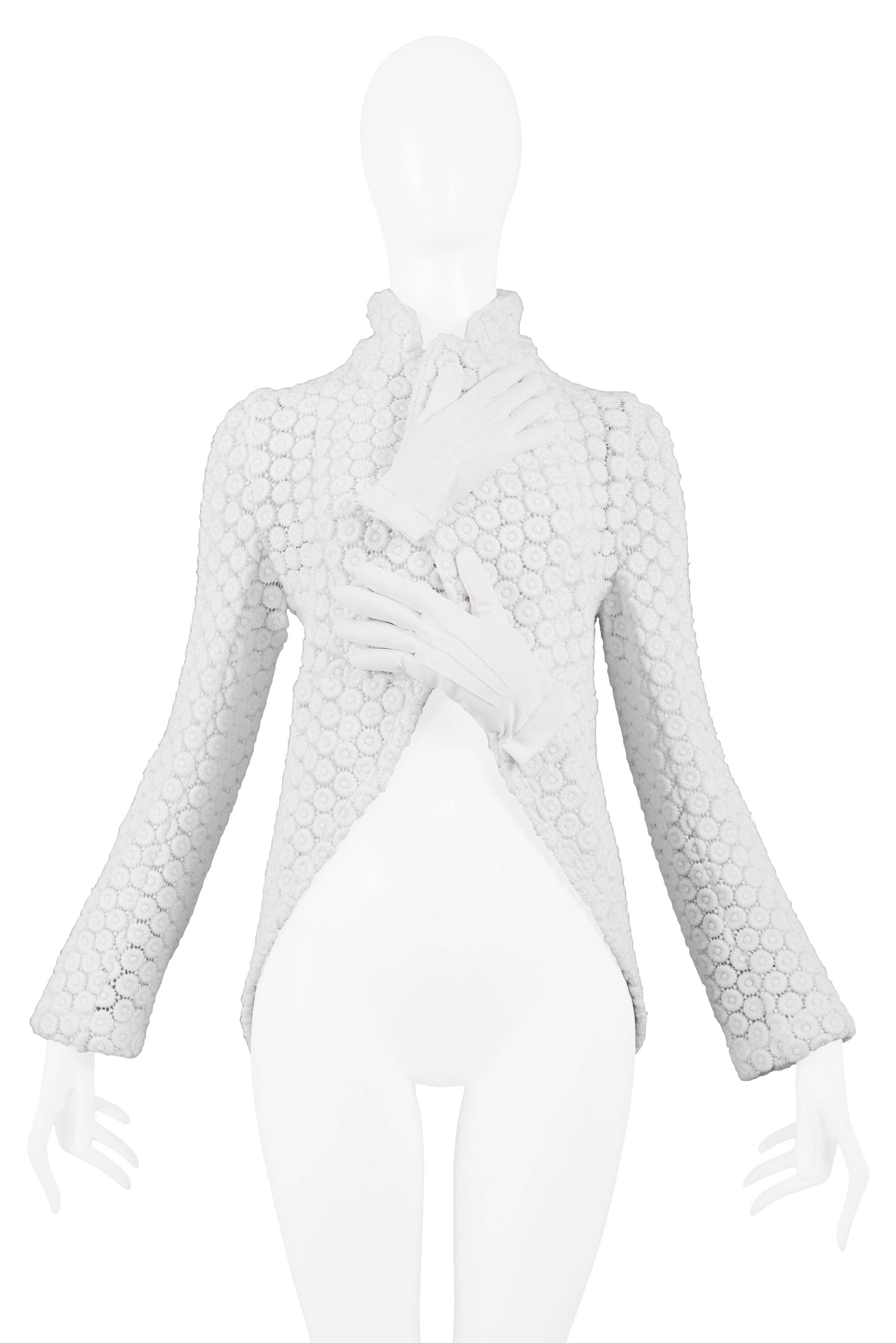 COMME DES GARCONS ICONIC RUNWAY GLOVE JACKET 2007