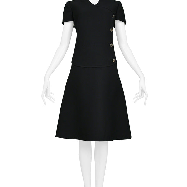 ワンピース Courreges Black Viscose Blend Dress Courrèges Black Viscose Blend Dress | italist