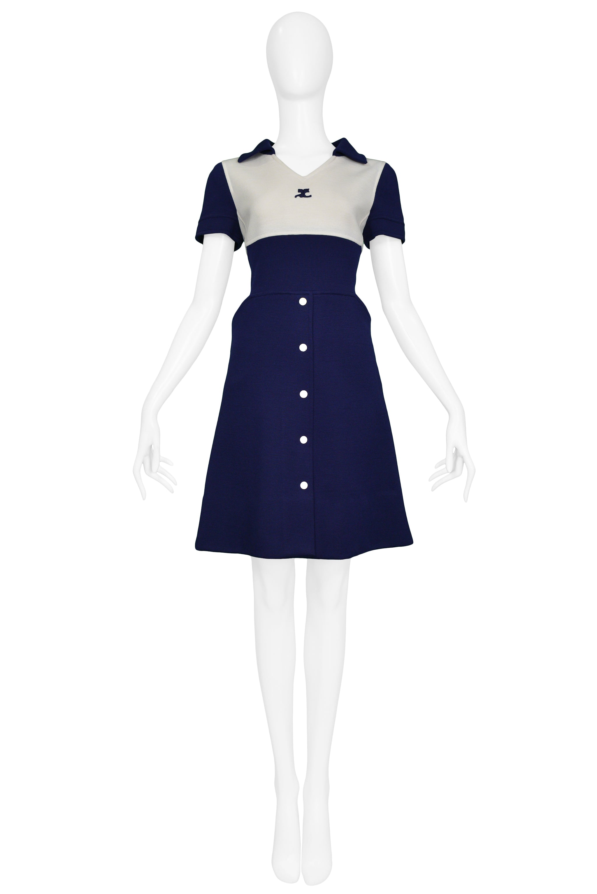 ワンピース Courreges TWIST 90'S DRESS TWIST 90'S RIB DRESS - courrèges