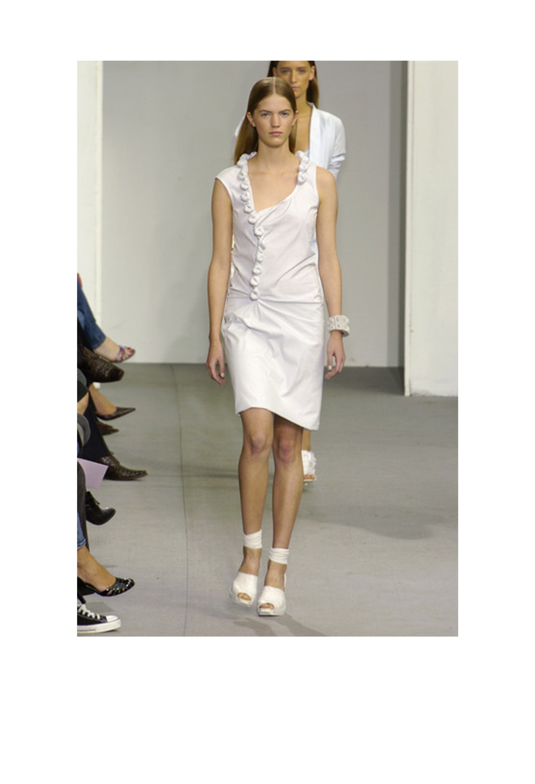 HELMUT LANG BLACK KNOT DRESS 2005