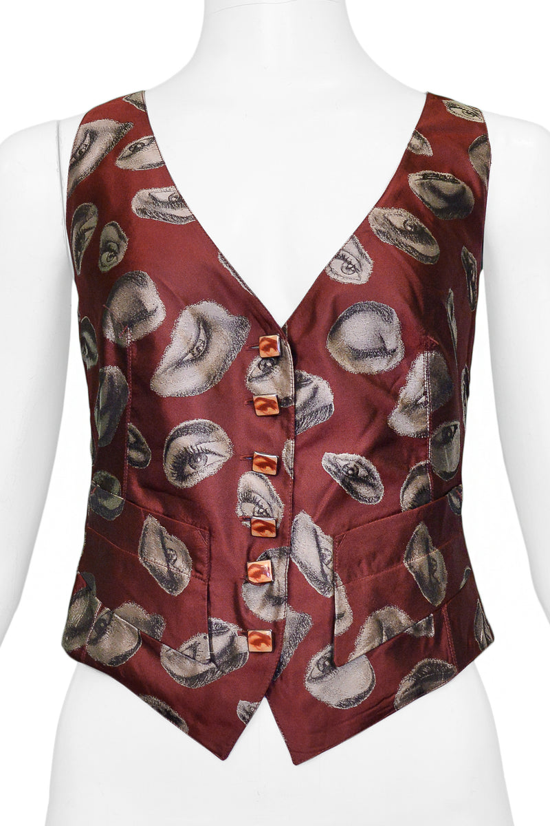 GAULTIER SURREALIST EYE VEST 1992