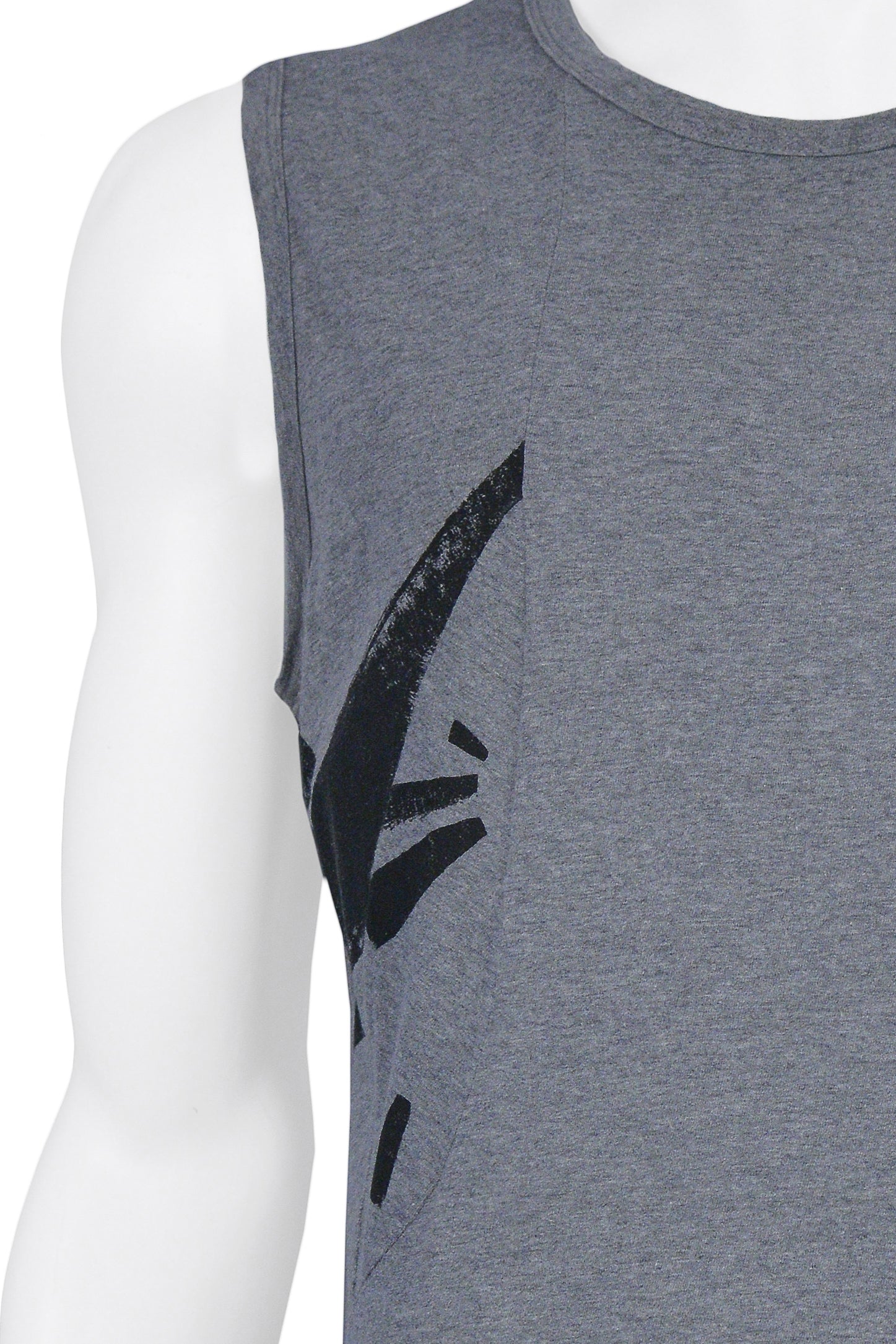 HELMUT LANG GREY & BLACK TANK TOP 2003