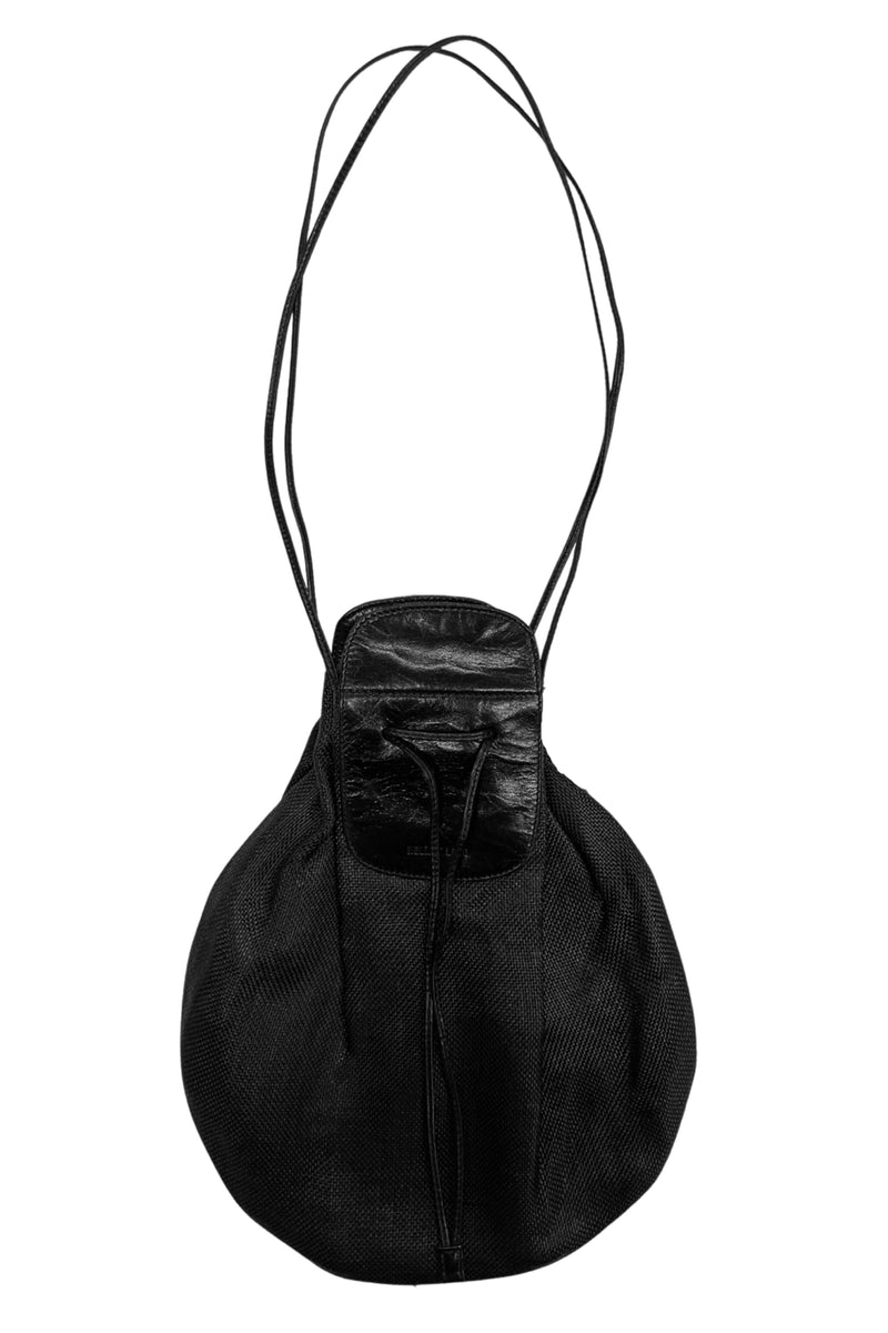 Helmut Lang Leather Bra Bag - Black