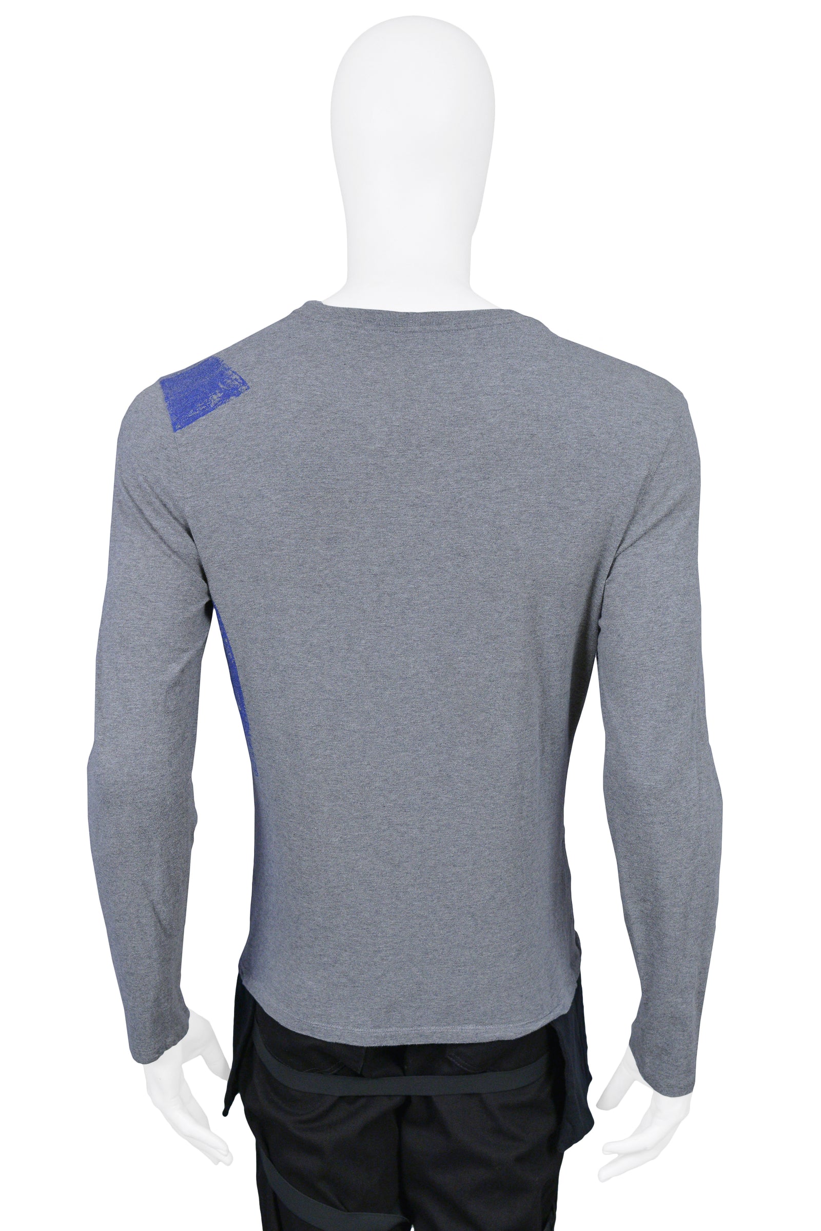 HELMUT LANG LONG SLEEVE Tee S グレー　本人期 HELMUT LANG LONG SLEEVE Tee S グレー 本人期