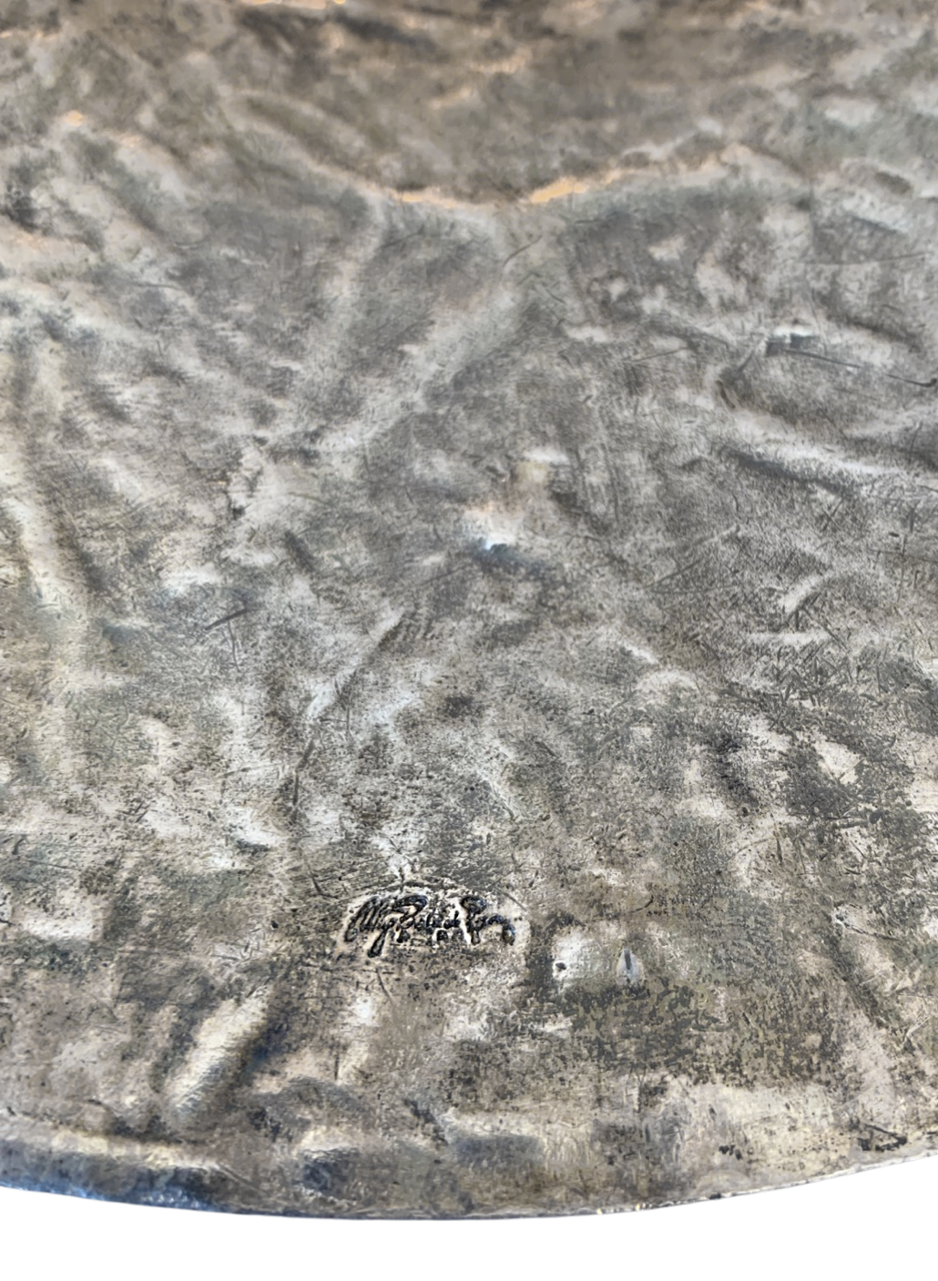 BICHE DE BERE HAMMERED BREAST PLATE NECKLACE