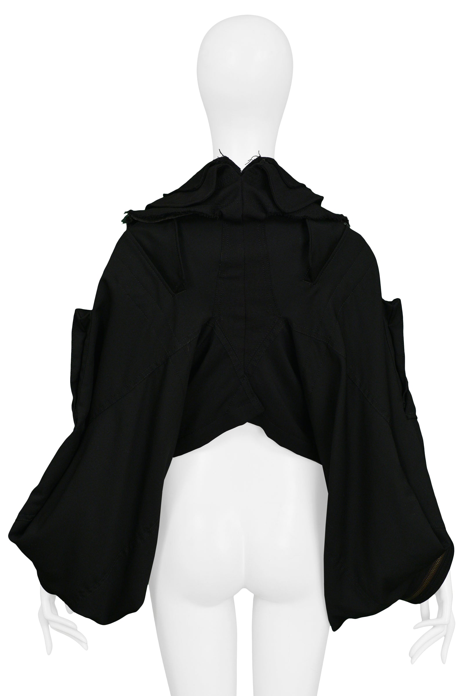 MILITARY JACKET 改討版 JUNYA WATANABE BLACK DECONSTRUCTED MILITARY JACKET 2006
