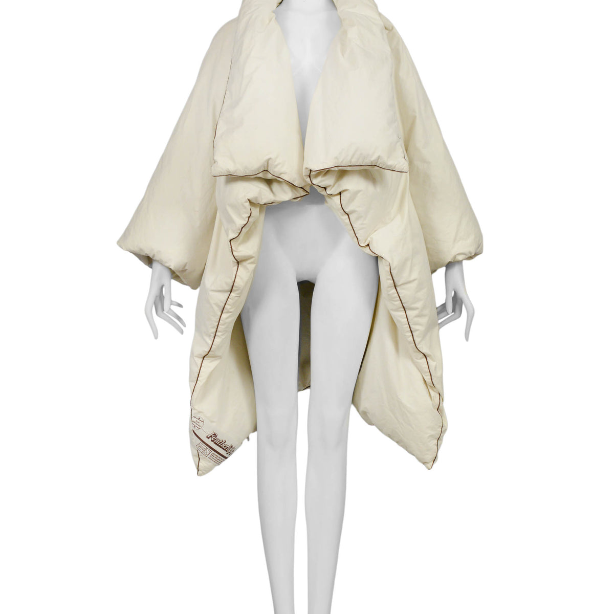 MAISON MARTIN MARGIELA ARTISANAL WHITE DUVET COAT 1999