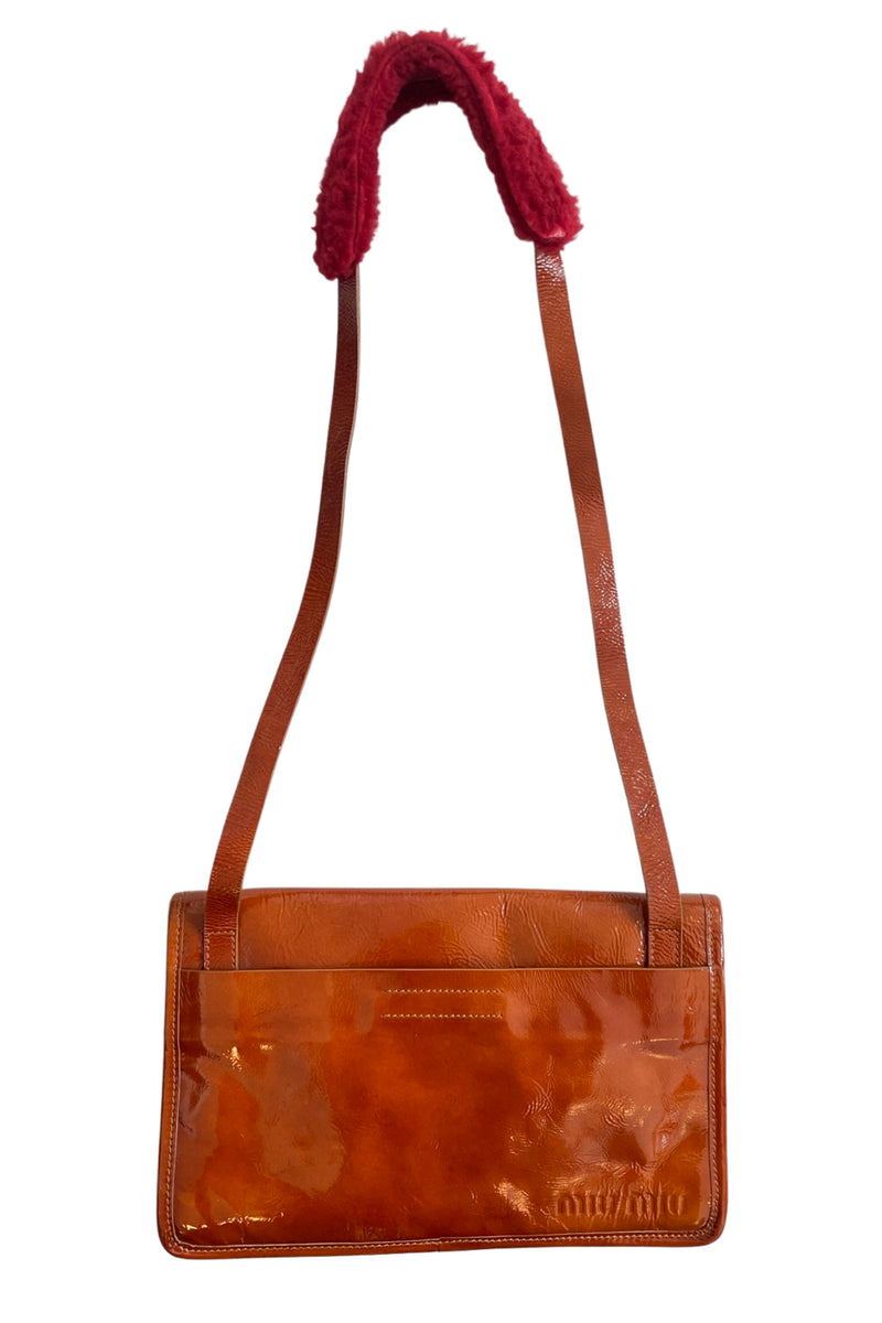 Miu Miu, Bags, Bright Orange Miu Miu Tote Bag In Great Condition