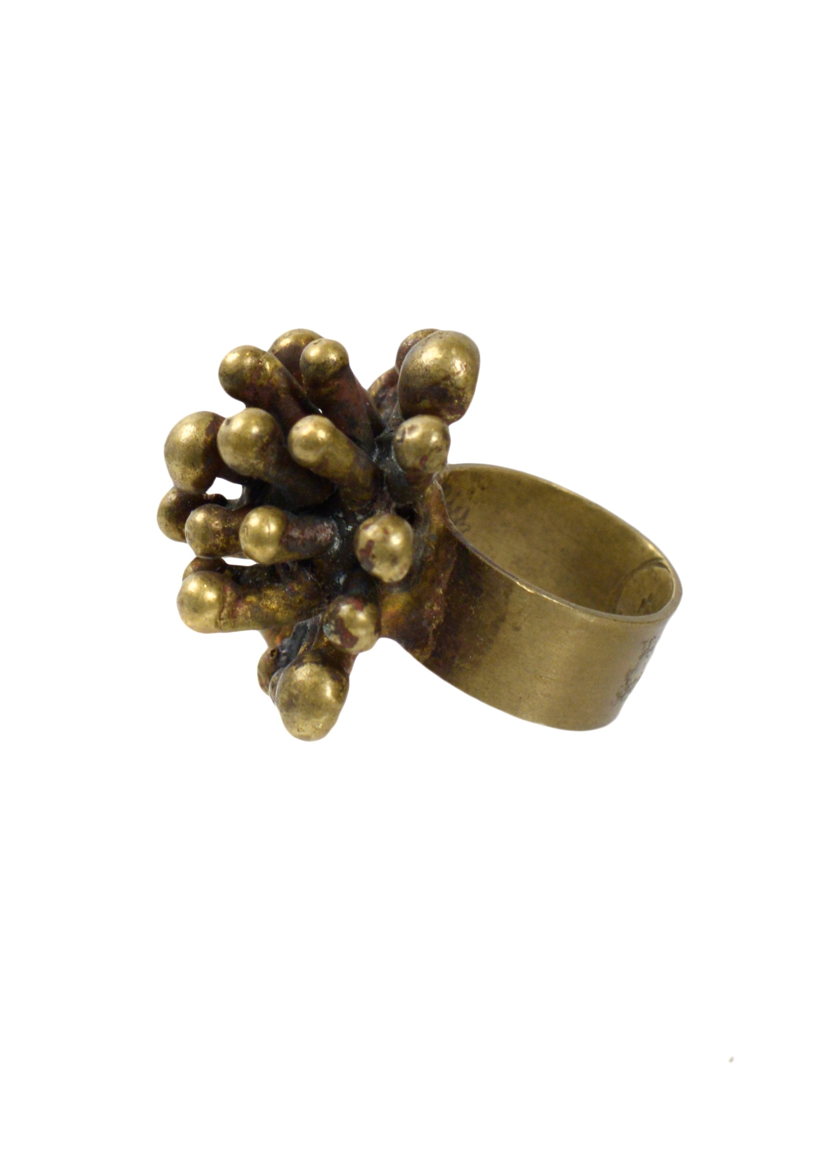 PAL KEPENYES BRONZE STARBURST RING
