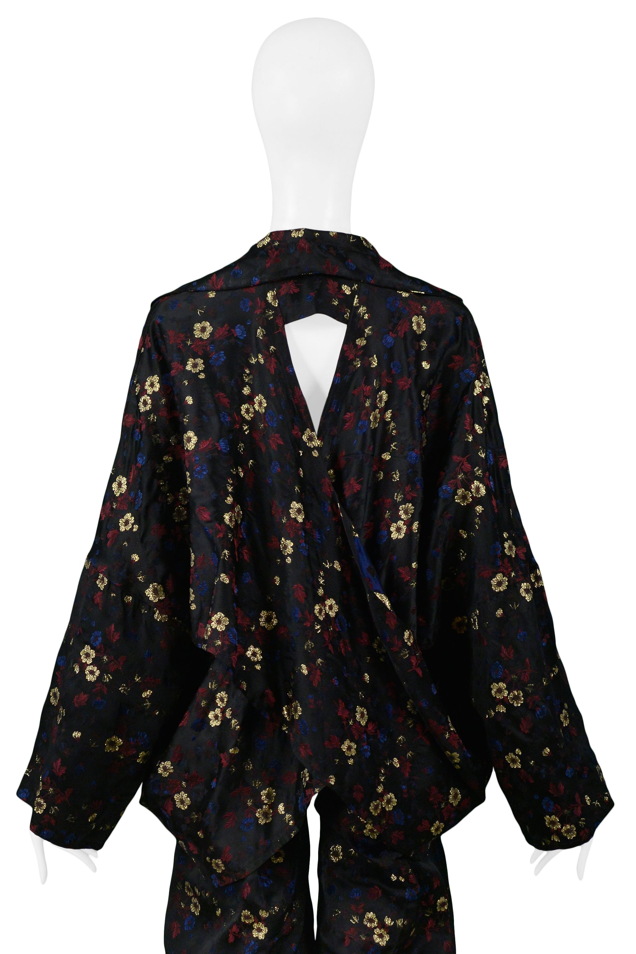 RACHEL AUBURN FLORAL ENSEMBLE 1980S