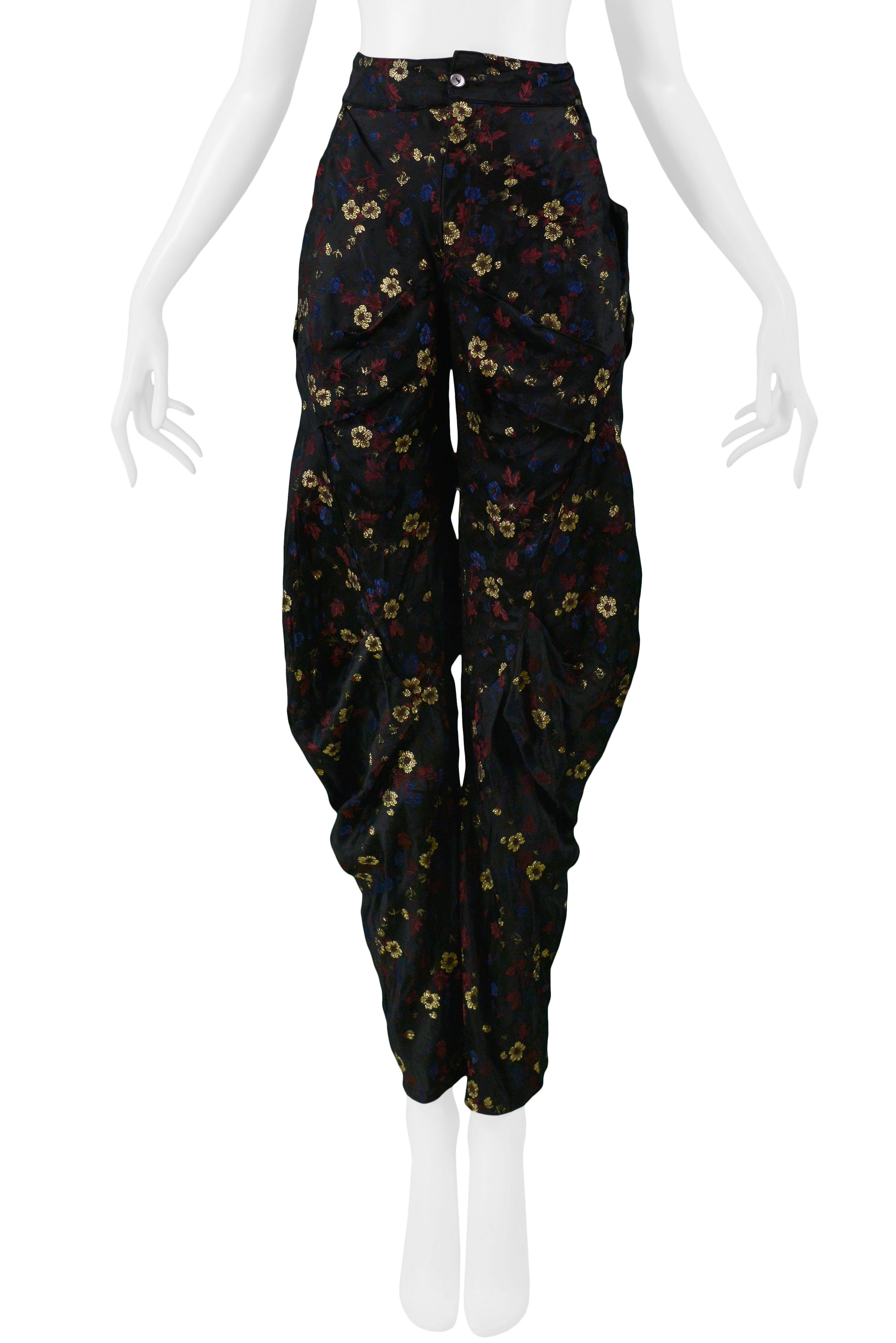 RACHEL AUBURN FLORAL ENSEMBLE 1980S