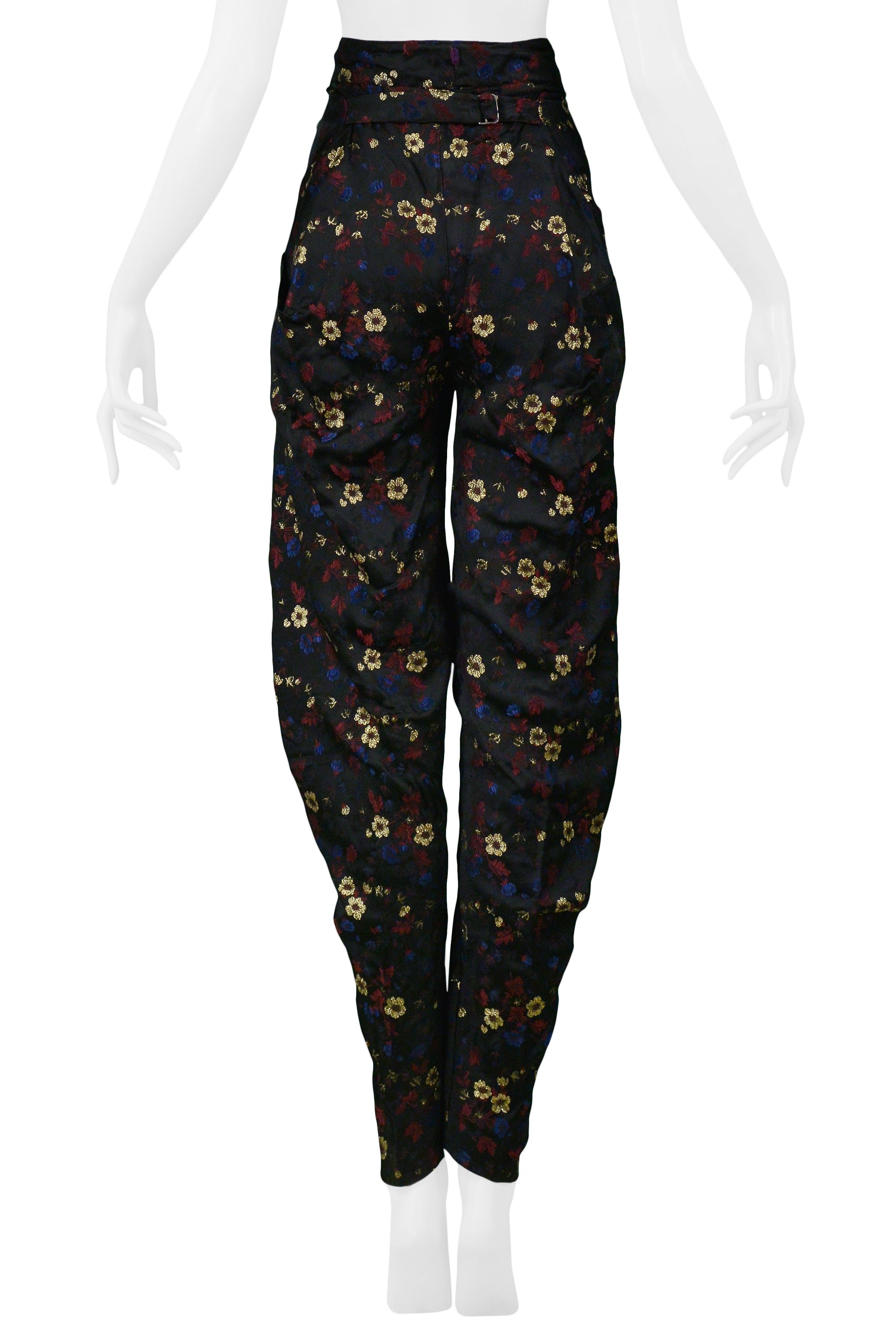 RACHEL AUBURN FLORAL ENSEMBLE 1980S