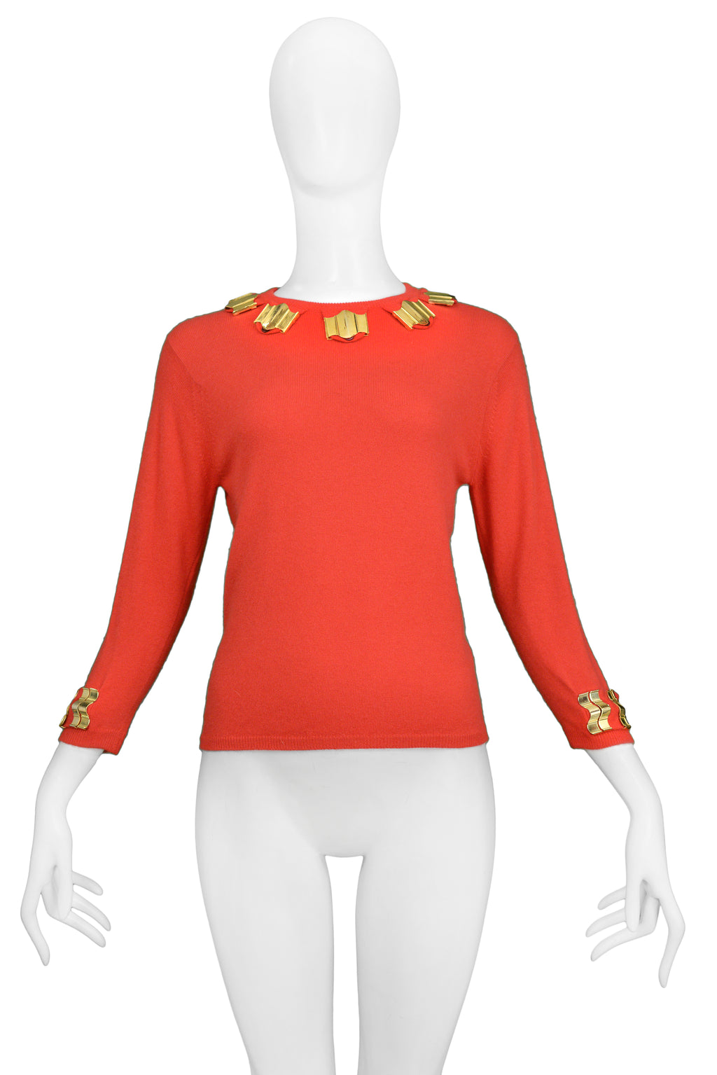 【2024福袋】 RDC_RED_SWEATER_WITH_GOLD_DECA ワンピース