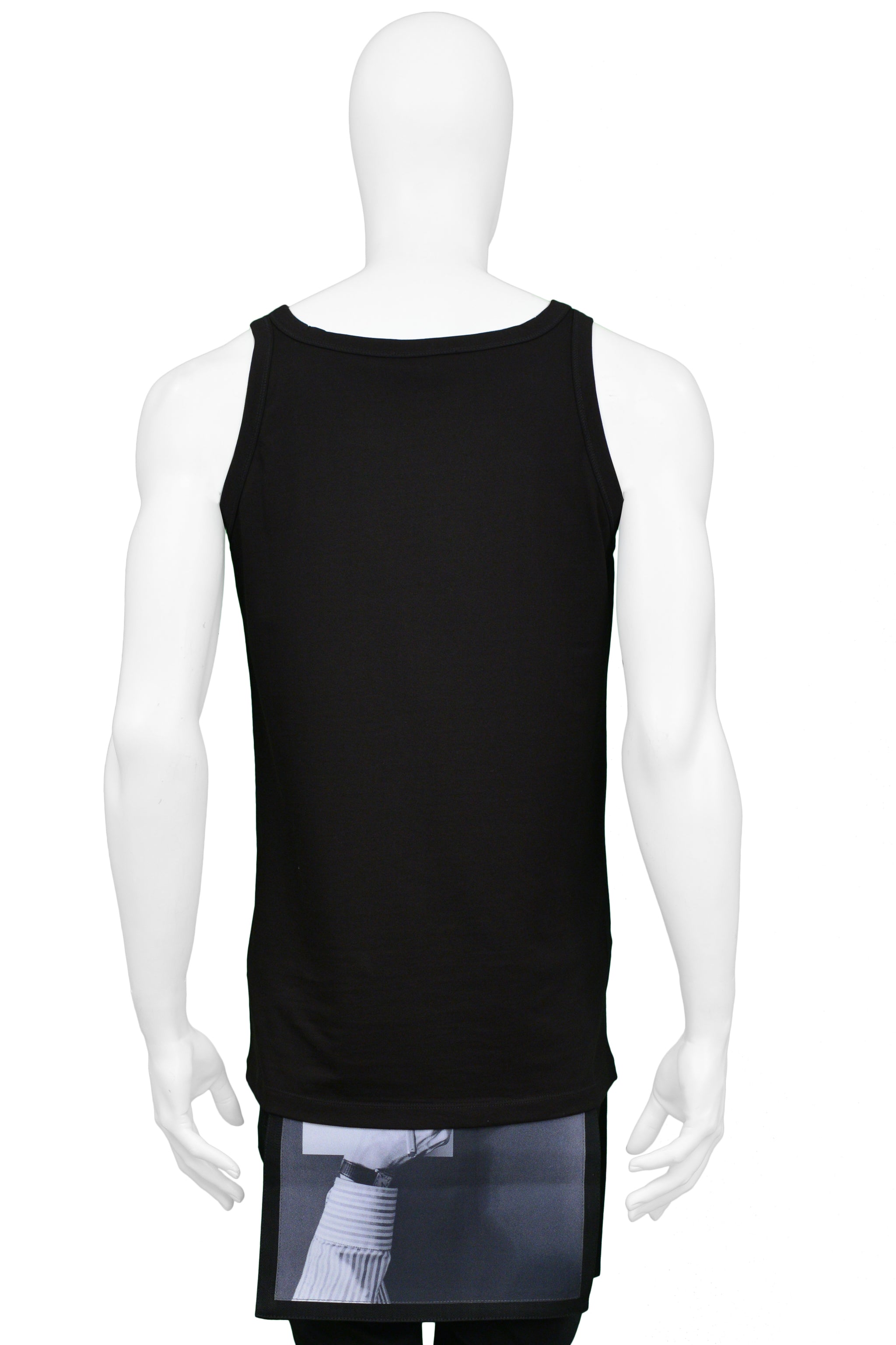 RAF SIMONS MAPPLETHORPE BLACK PHOTO TANK 2017