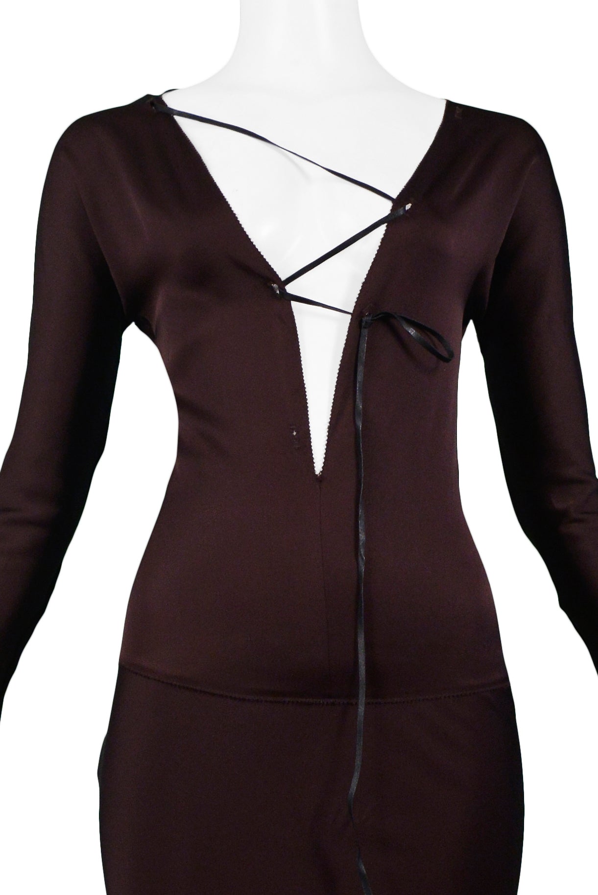 GUCCI BY TOM FORD ICONIC GOTHIC GOWN 2002