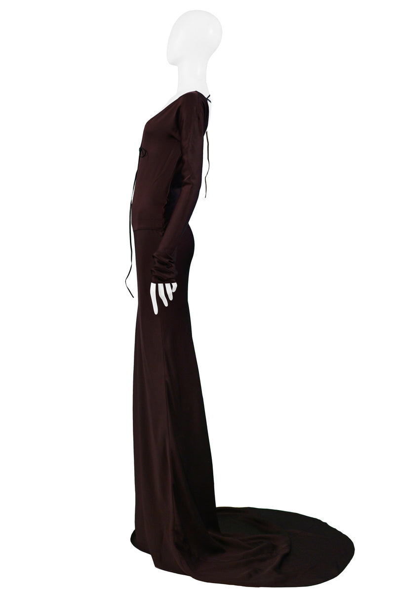 GUCCI BY TOM FORD ICONIC GOTHIC GOWN 2002